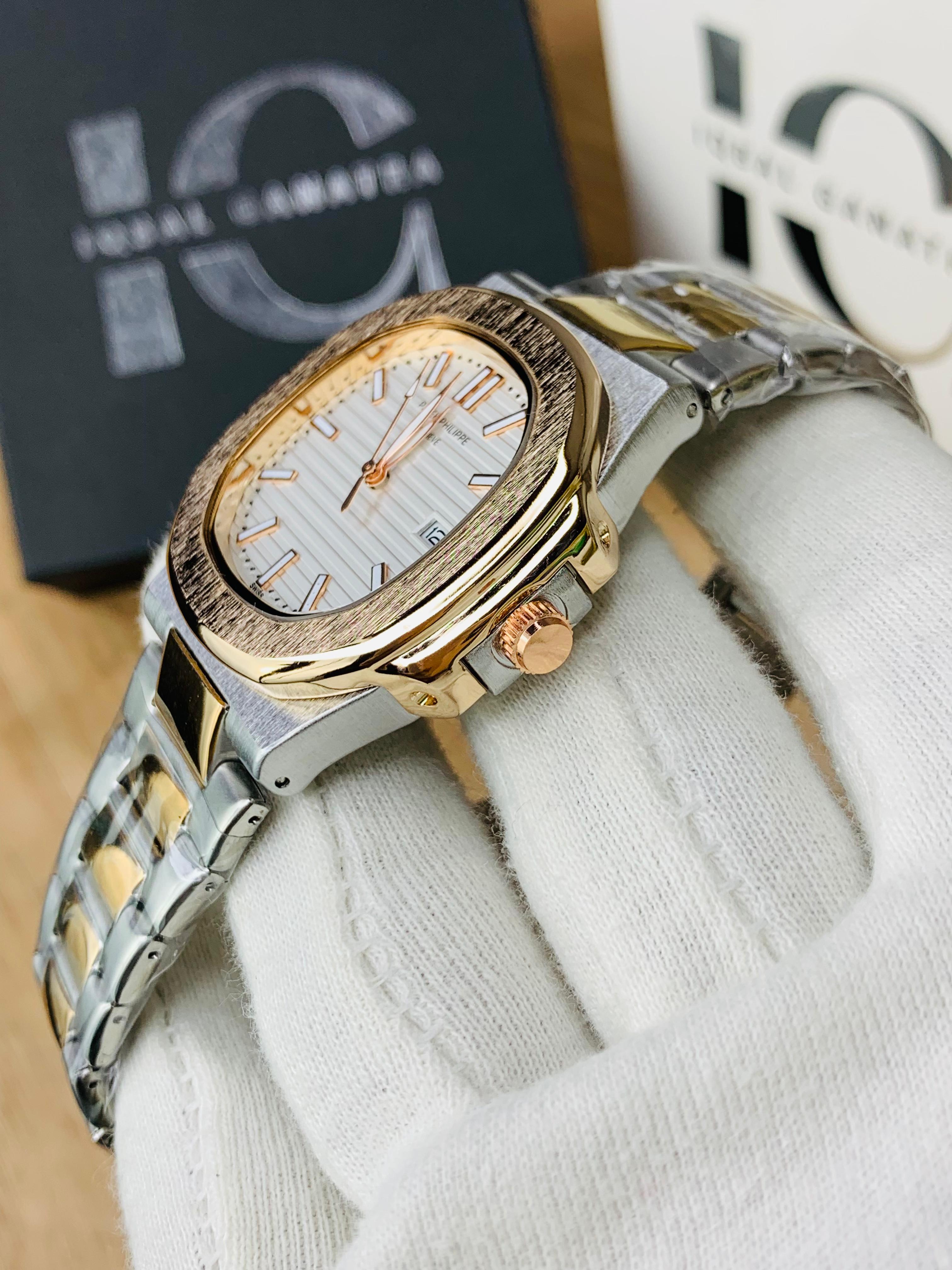 PP Nautilus| Two Tone White