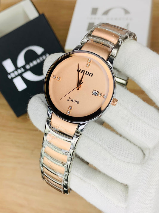 Jubile Two Tone RD Watch (Pink)