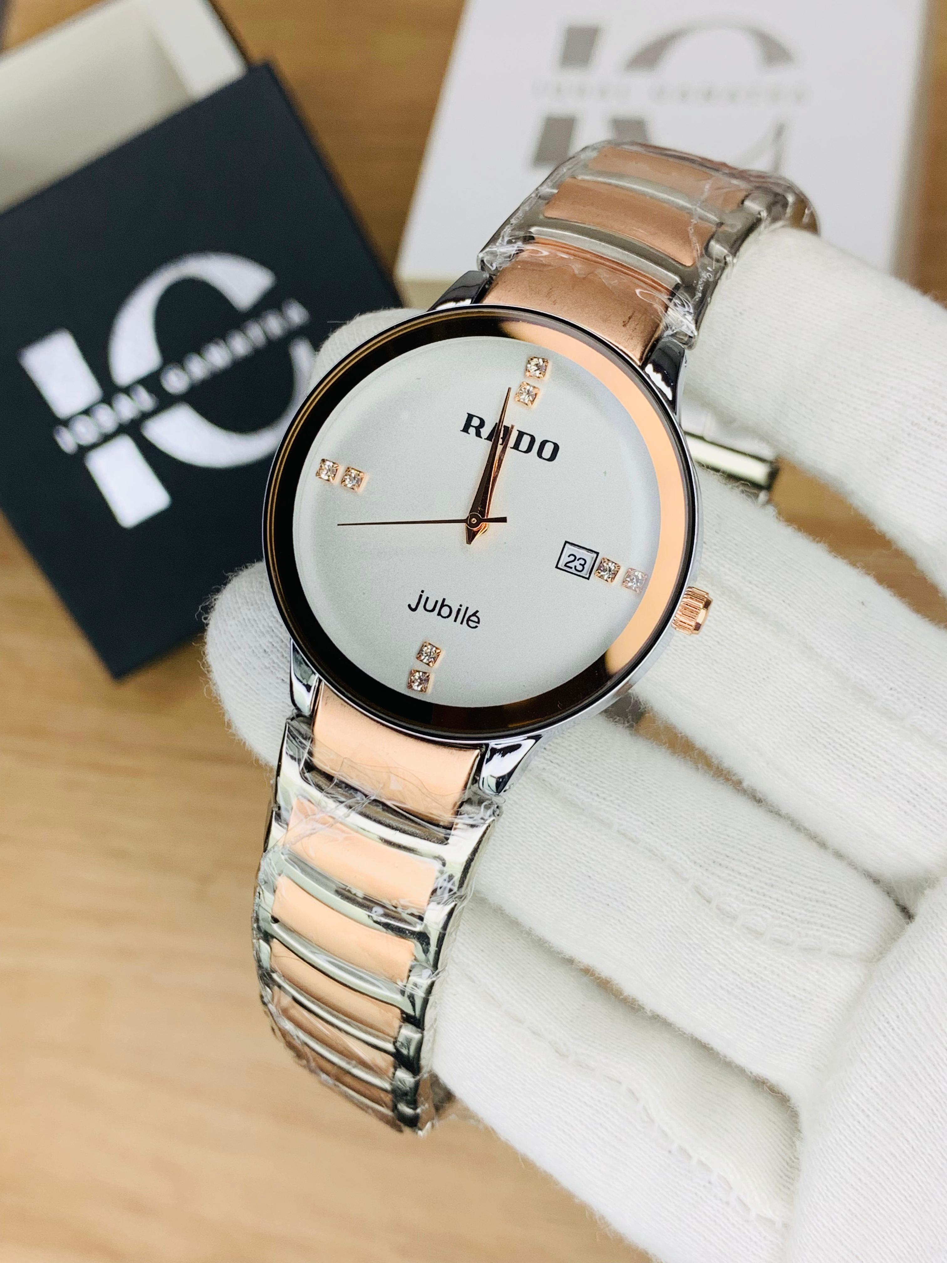 Jubile Two Tone RD Watch (White)