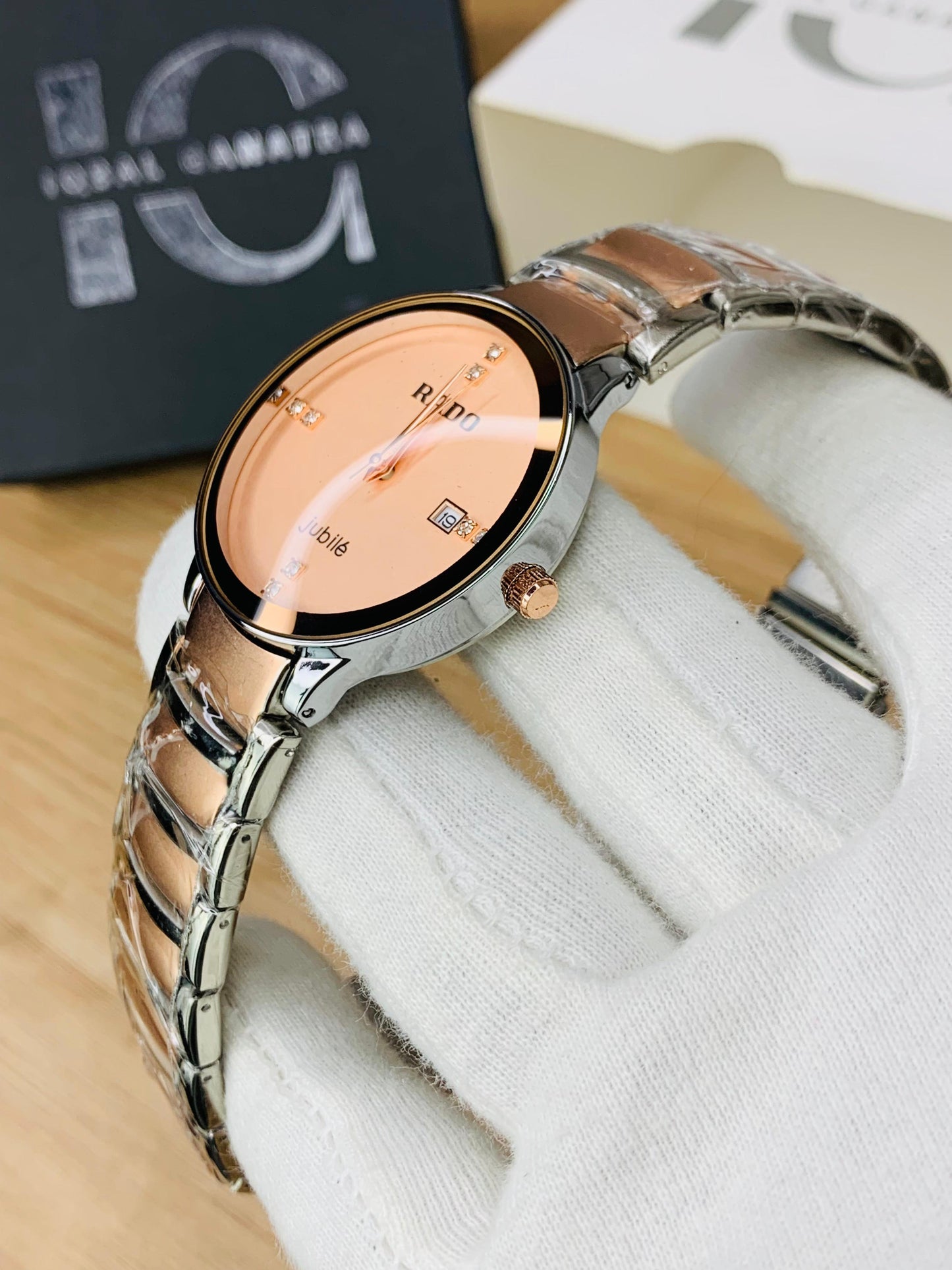 Jubile Two Tone RD Watch (Pink)