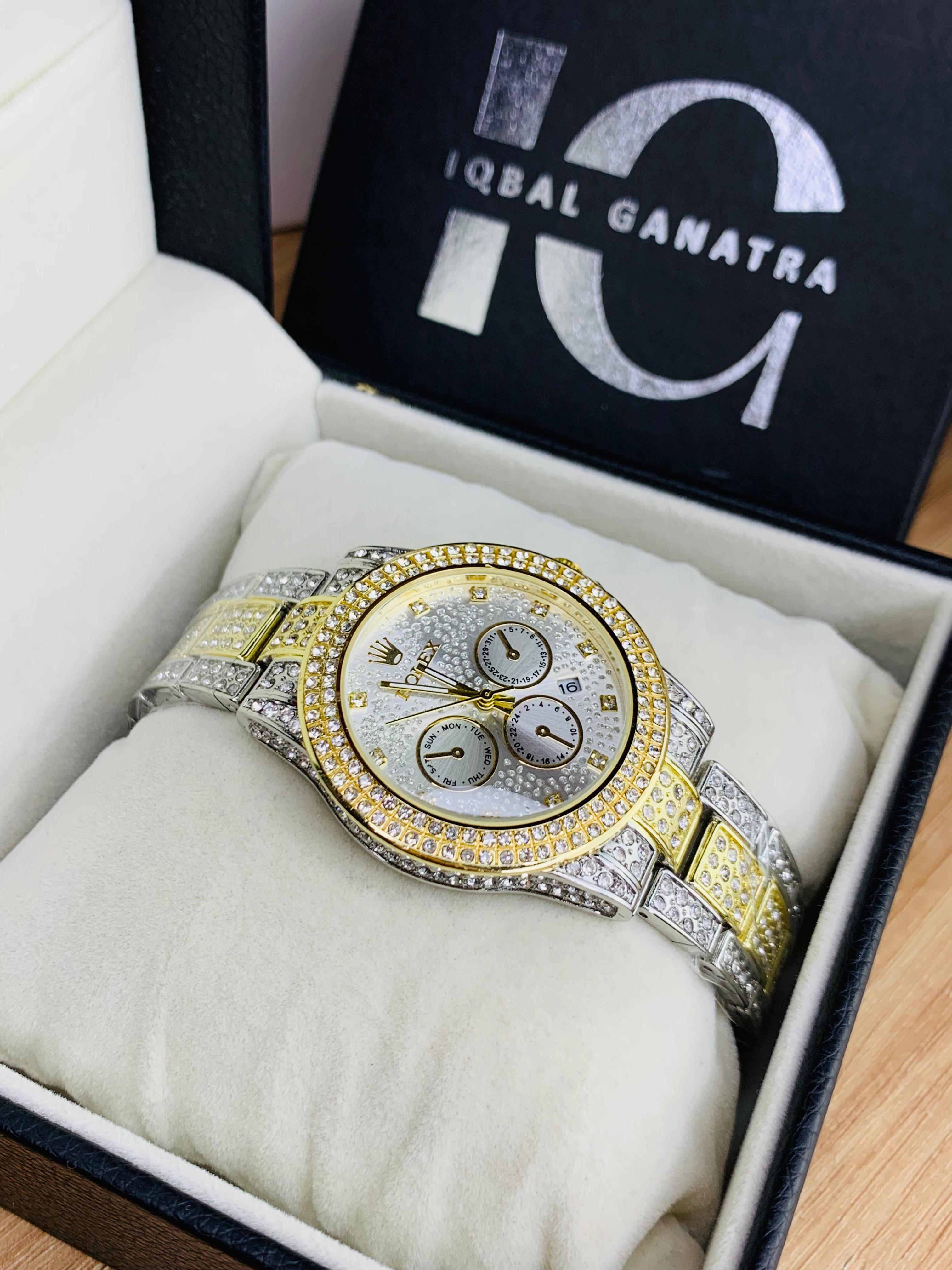 Branded Ice Stone (Two Tone White)