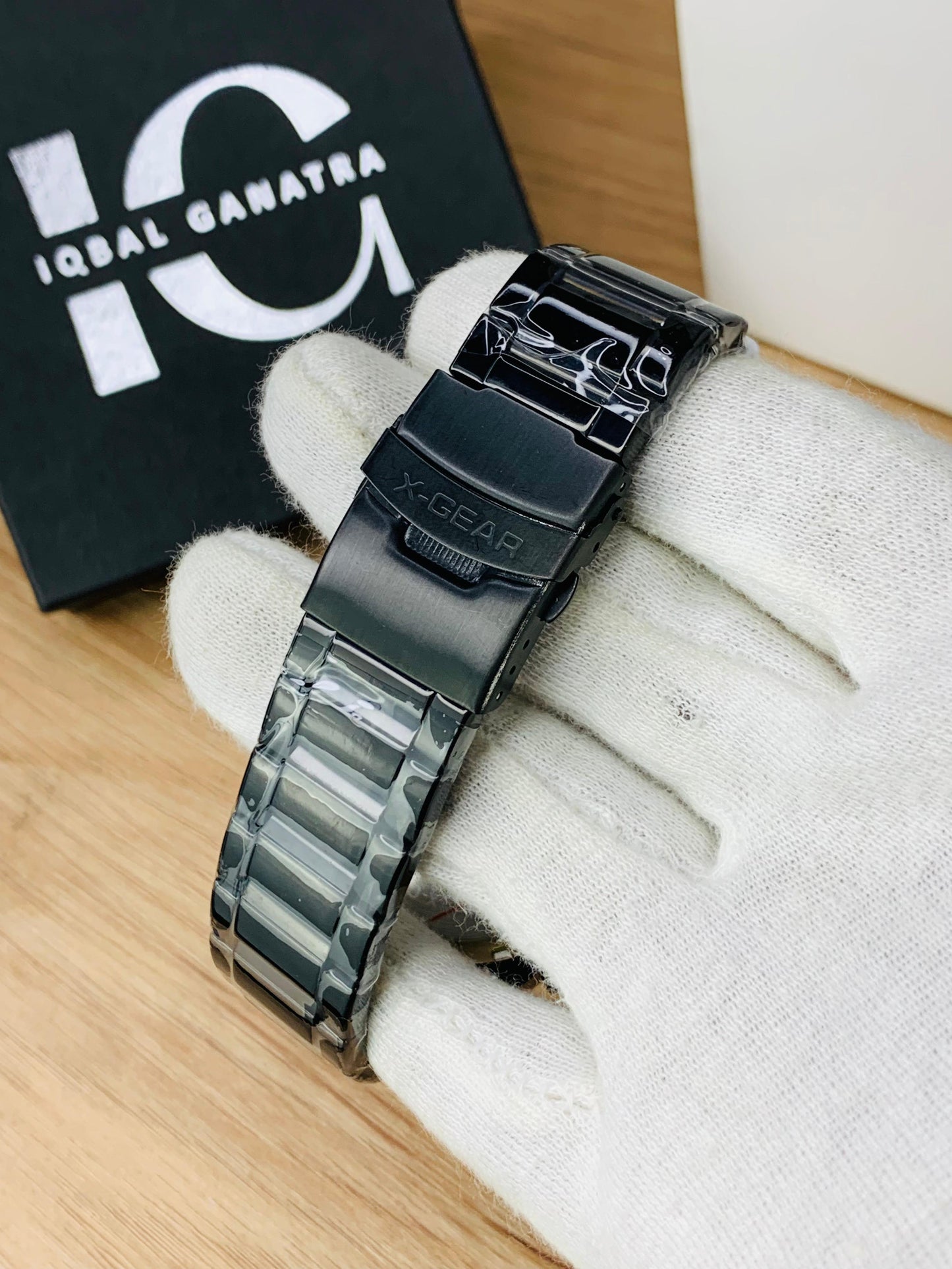 X Gear Original Dual Time Watch (Black Inner Copper)
