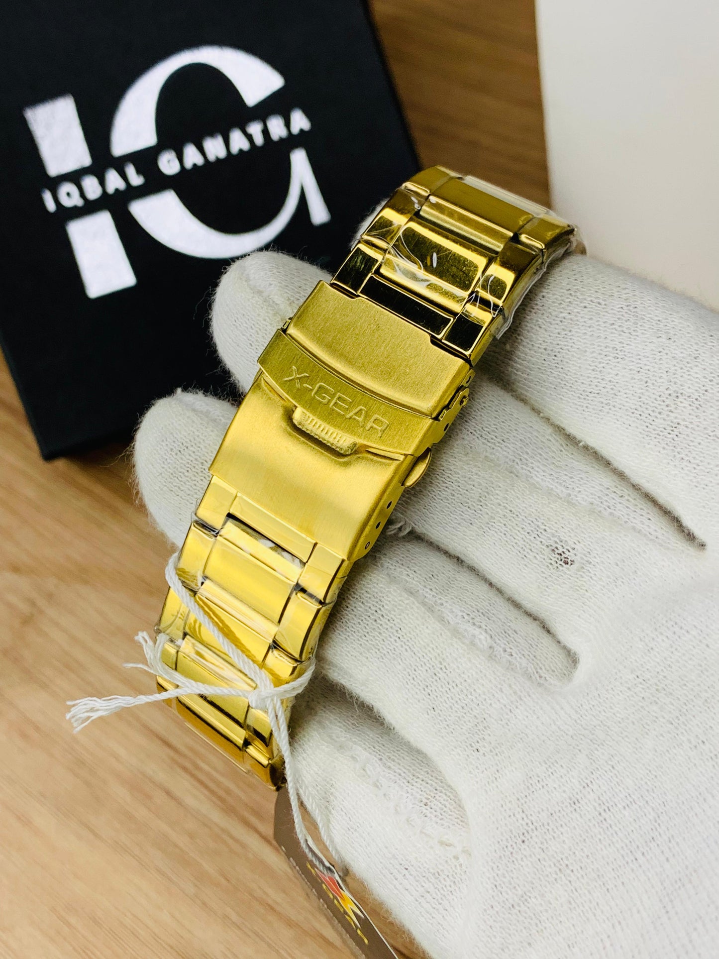 X Gear Original Dual Time Watch (Gold Inner Black)