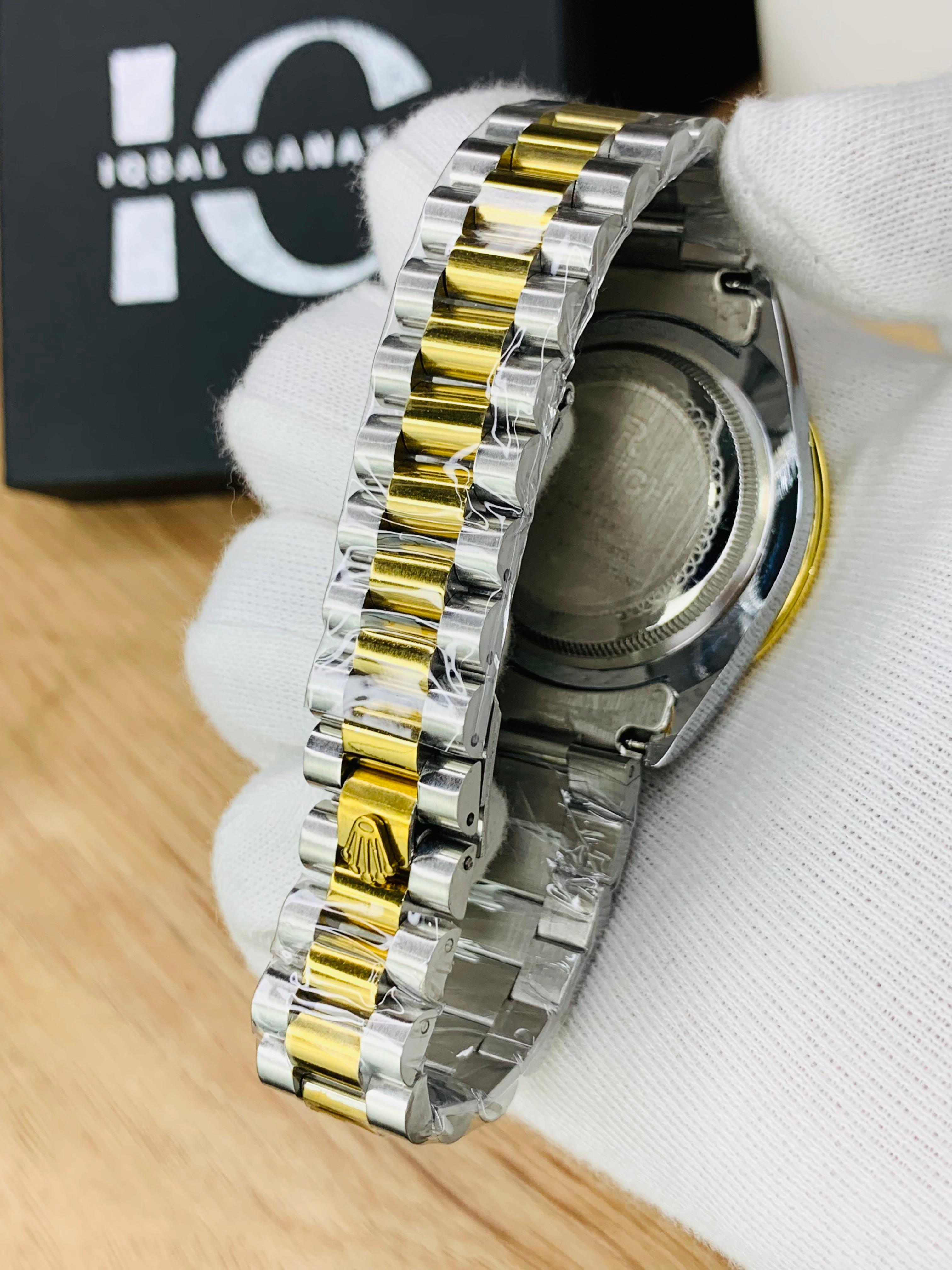 Regular Stone (Two Tone Gold)