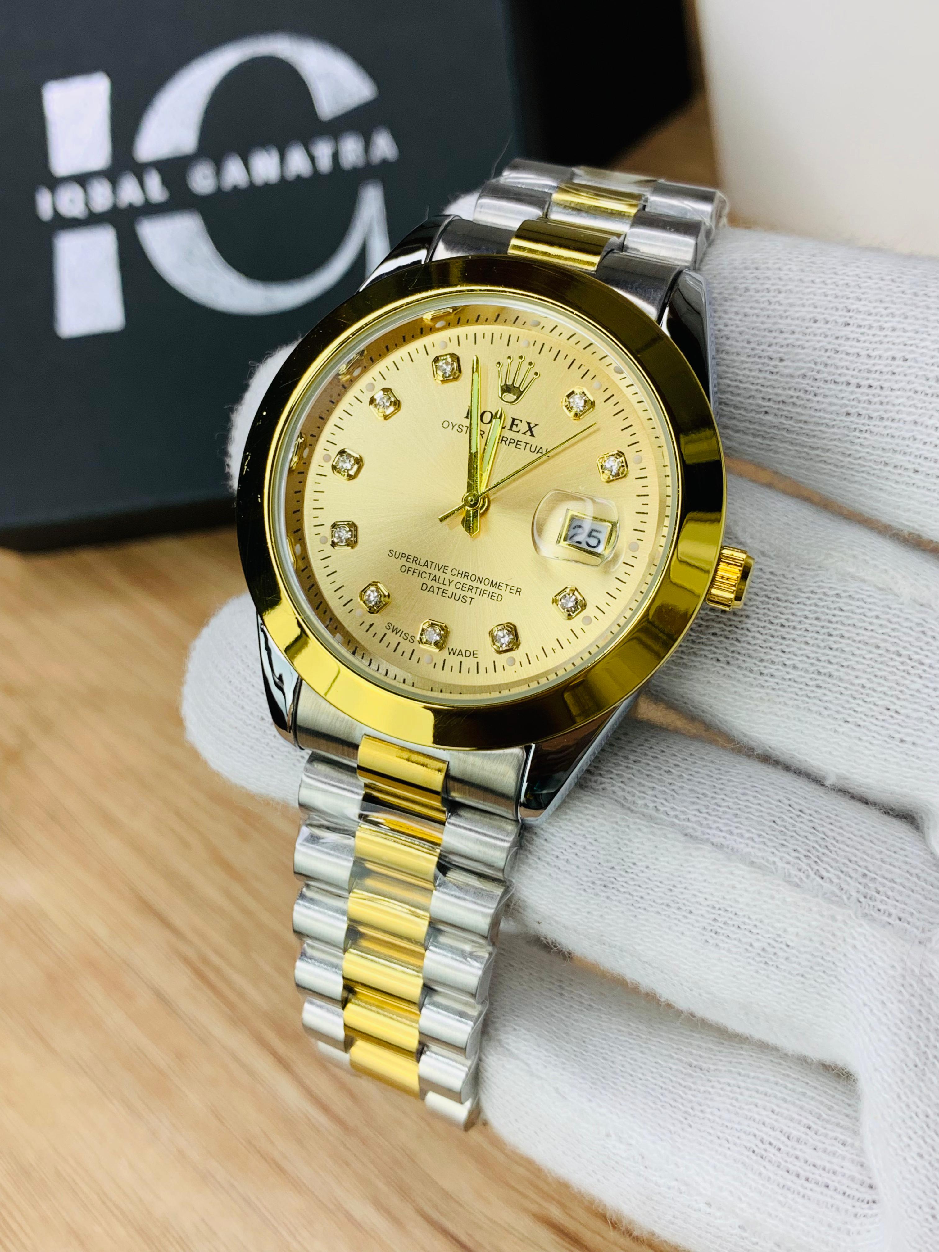 Regular Stone (Two Tone Gold)