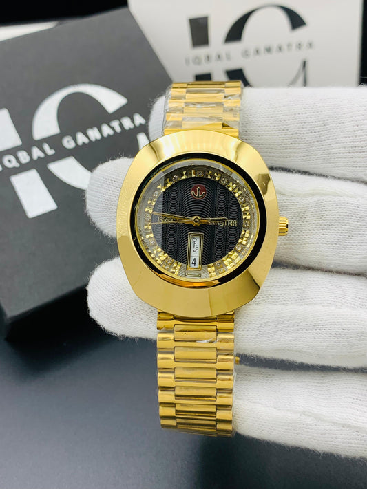 RD EG Day&Date Working|Gold Black