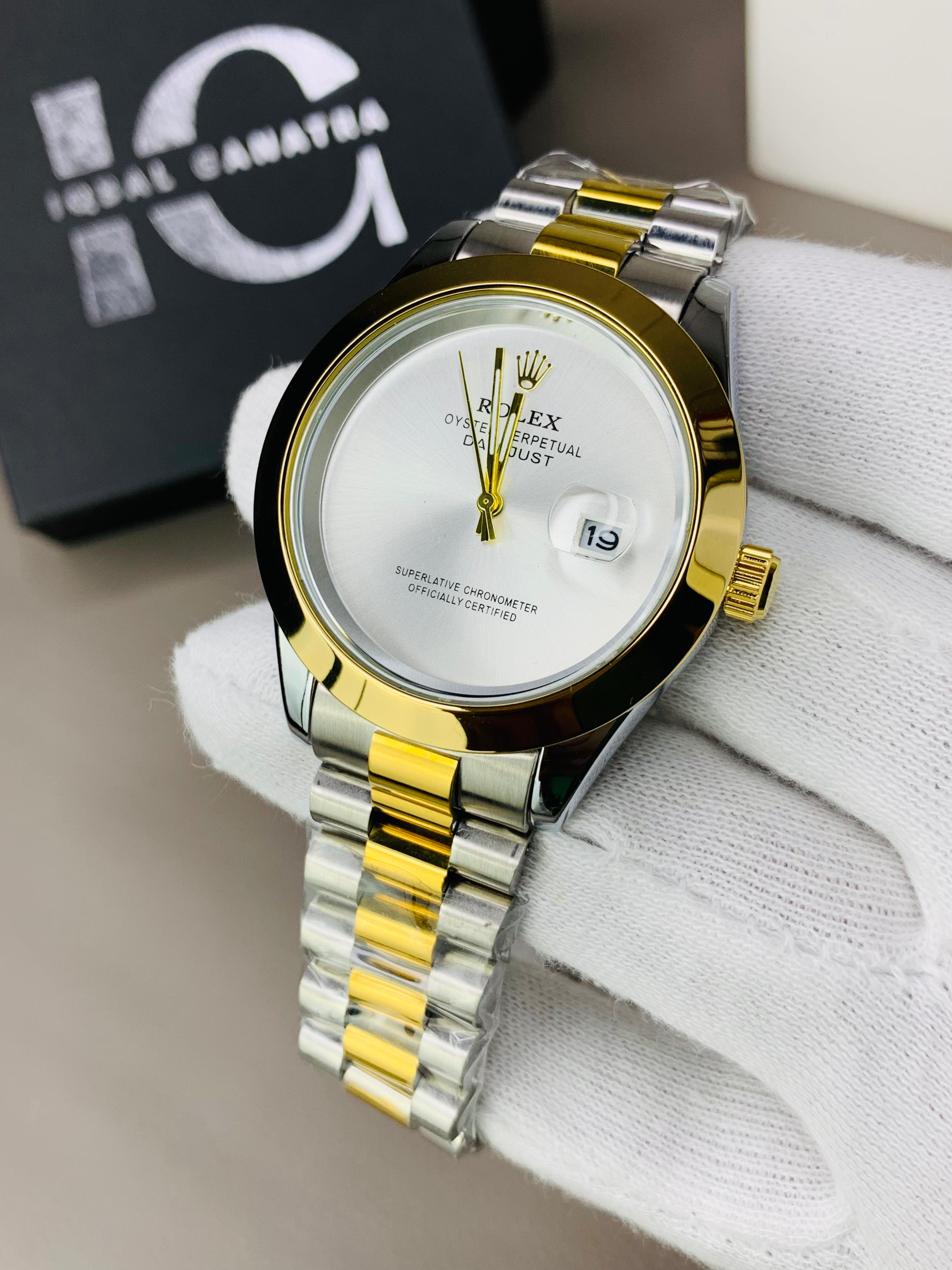 Branded Two Tone White