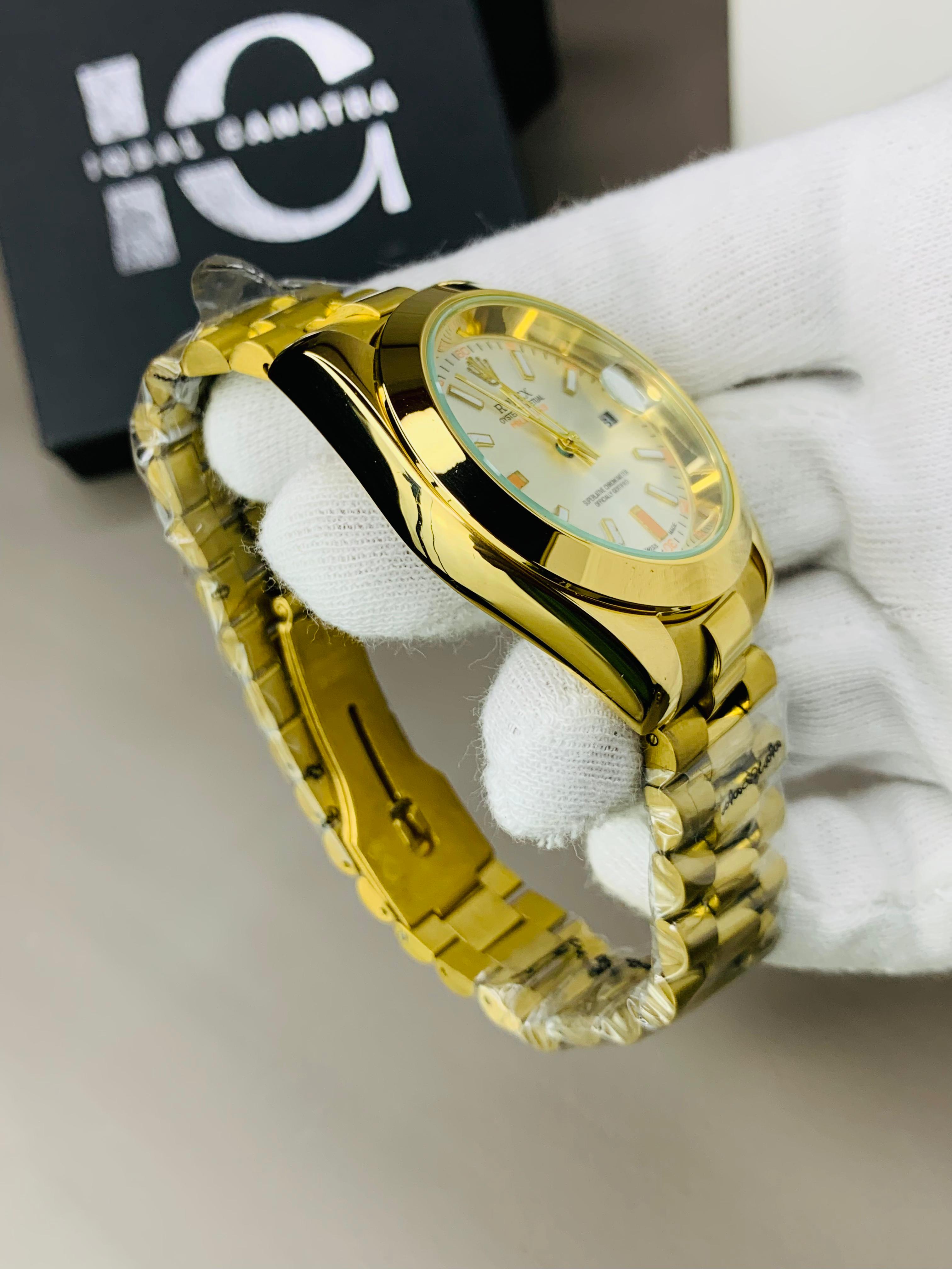 Luxury Milgauss (Gold White)