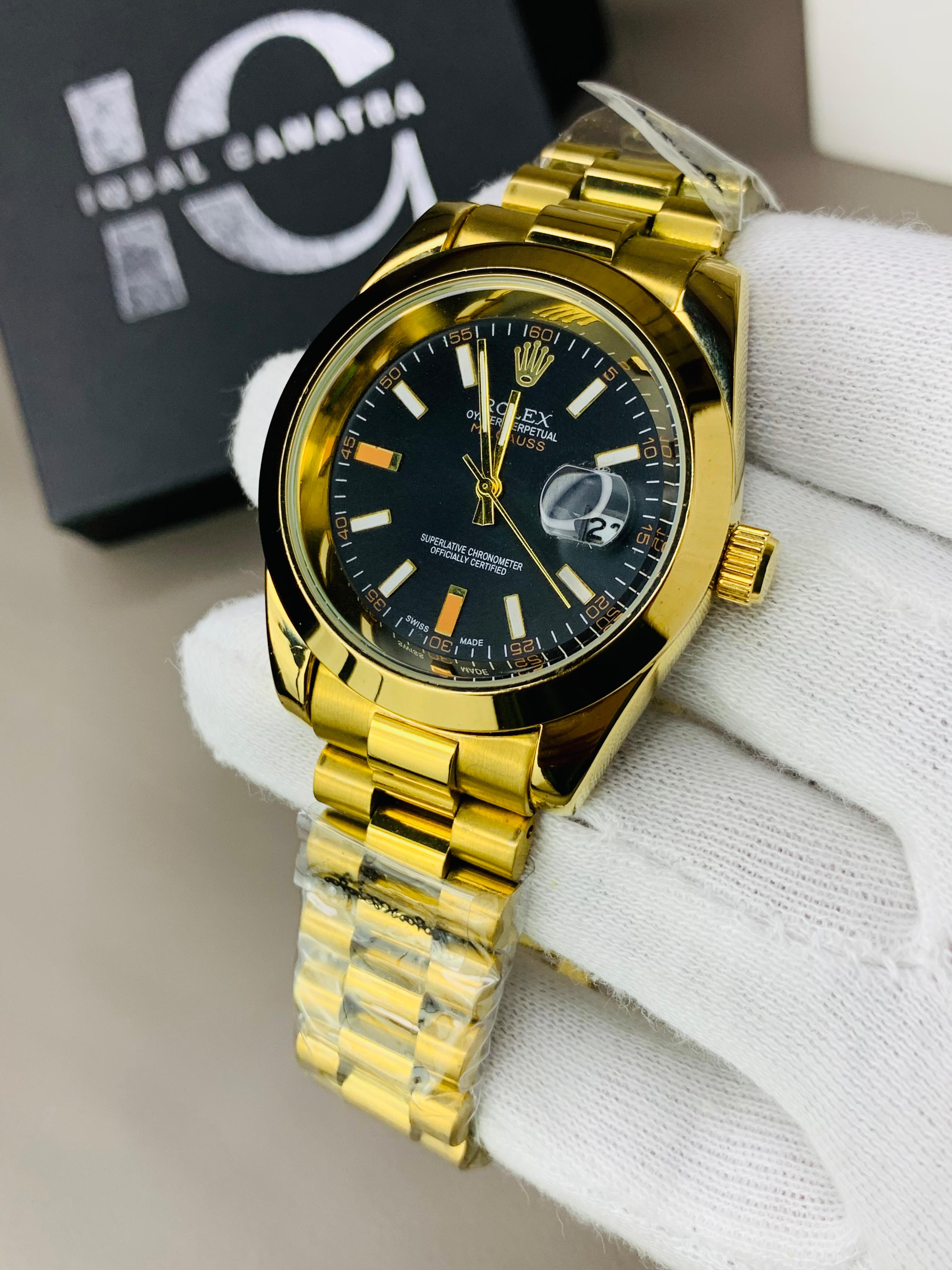 Luxury Milgauss (Gold Black)