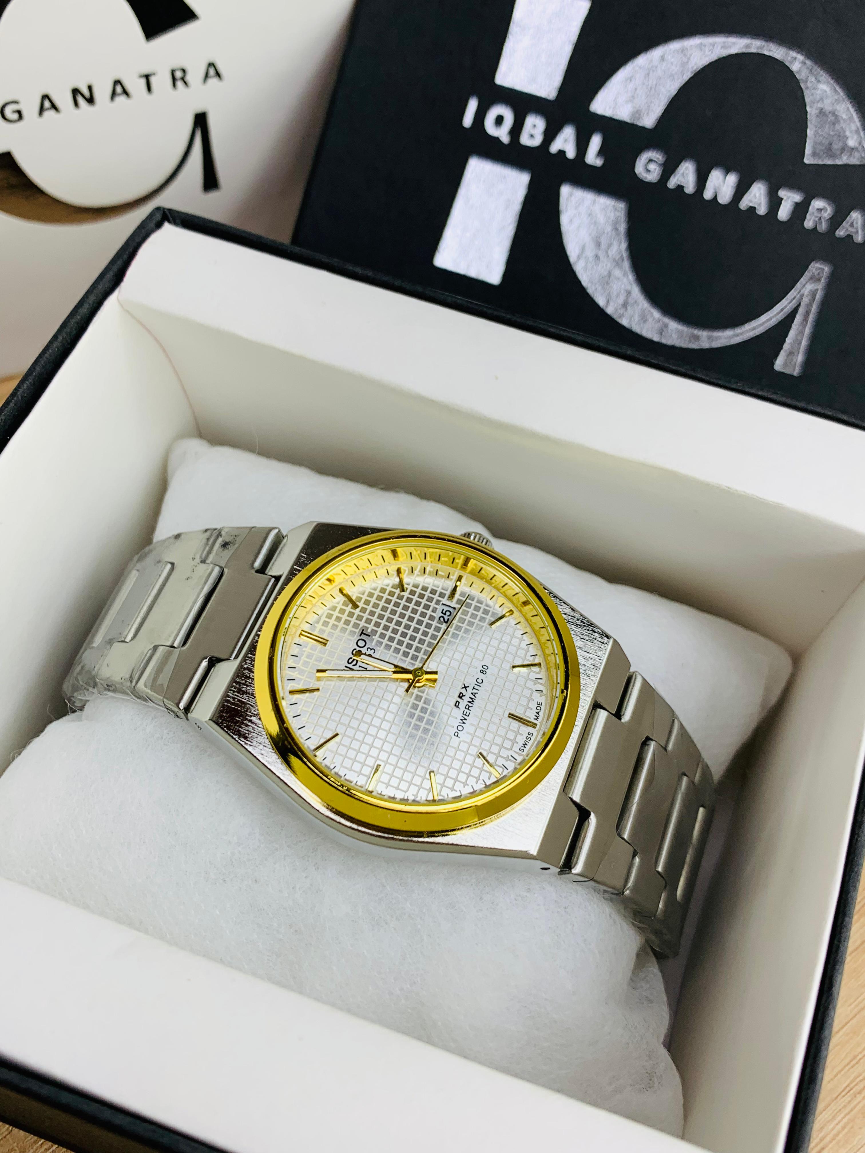 PRX Model (Silver chain Gold case Inner Silver)