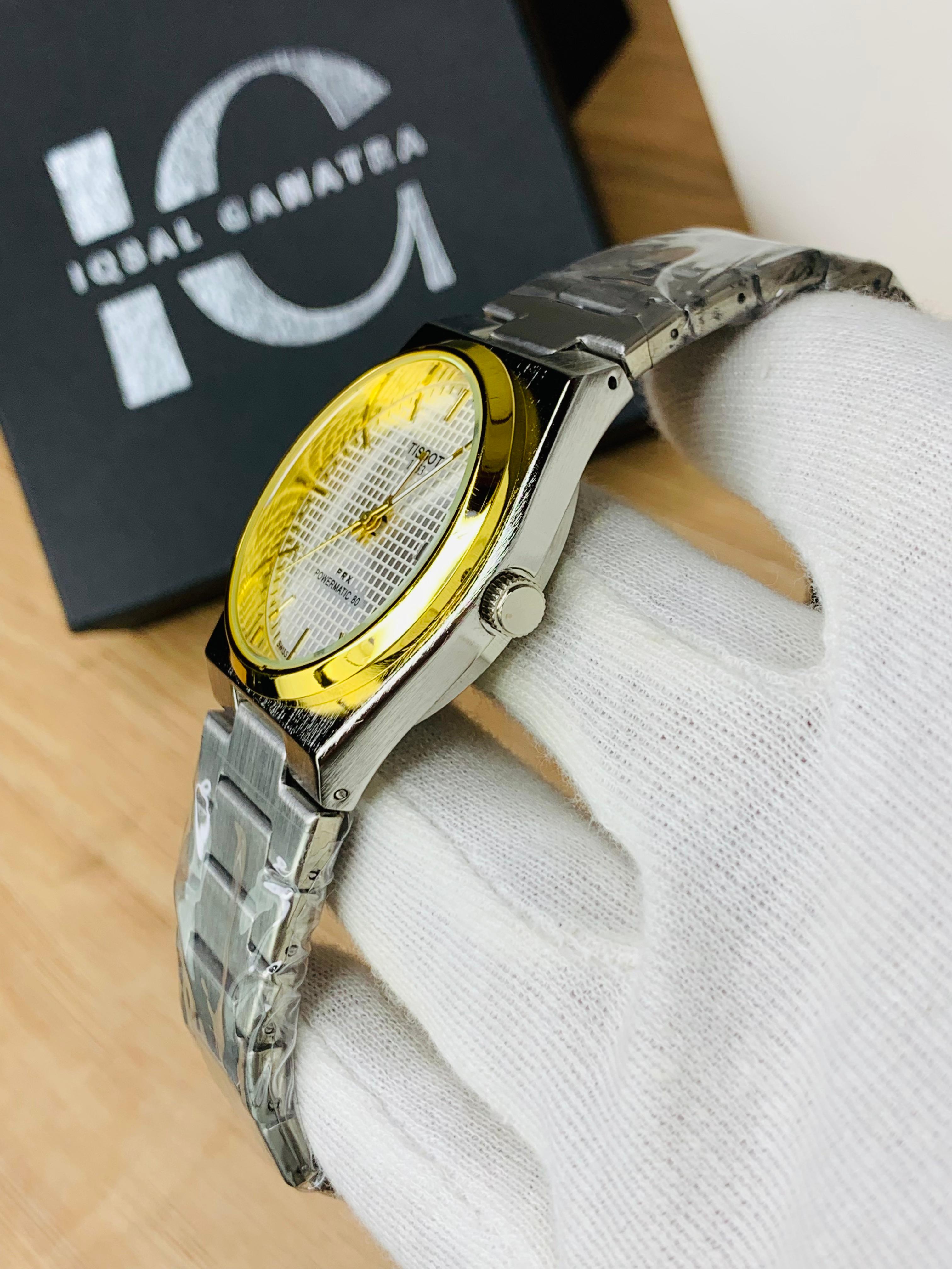 PRX Model (Silver chain Gold case Inner Silver)