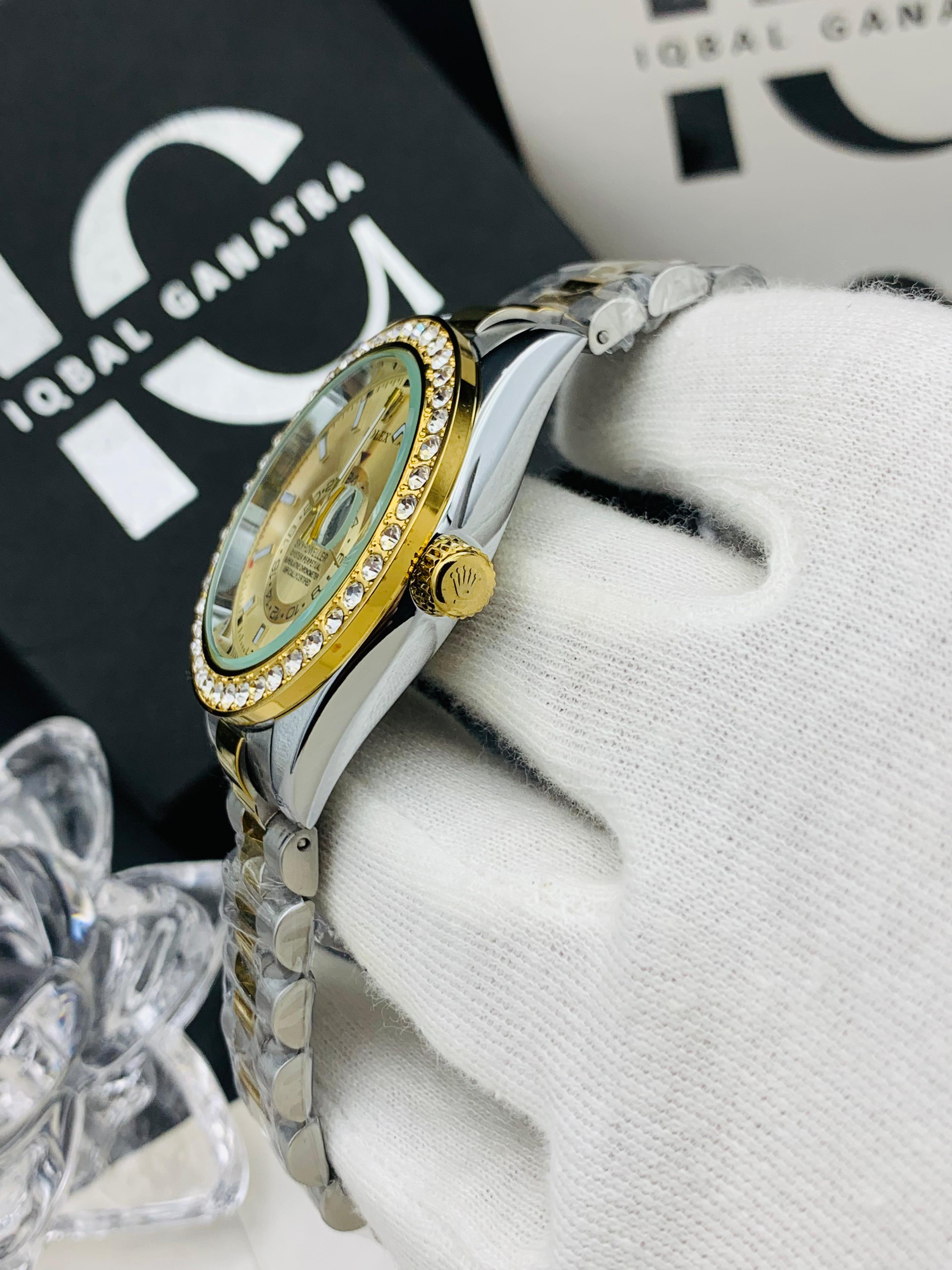 Skydwller Stone Case| Two Tone Gold