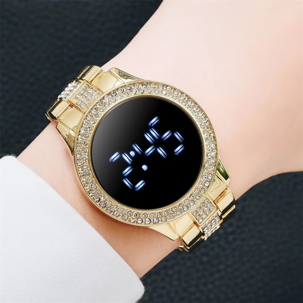 Digital Led Bracelet (Gold)