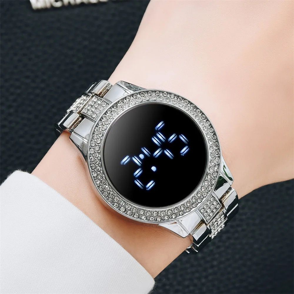 Digital Led Bracelet (Silver)
