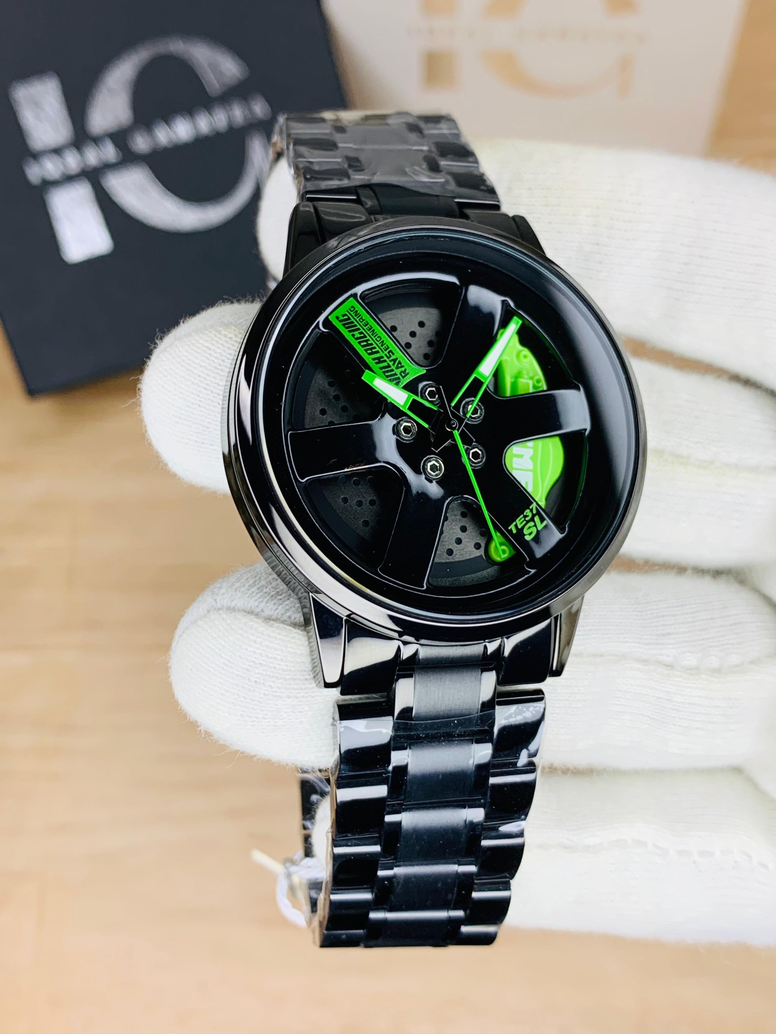 Skemi Wheel Model (Green Black)