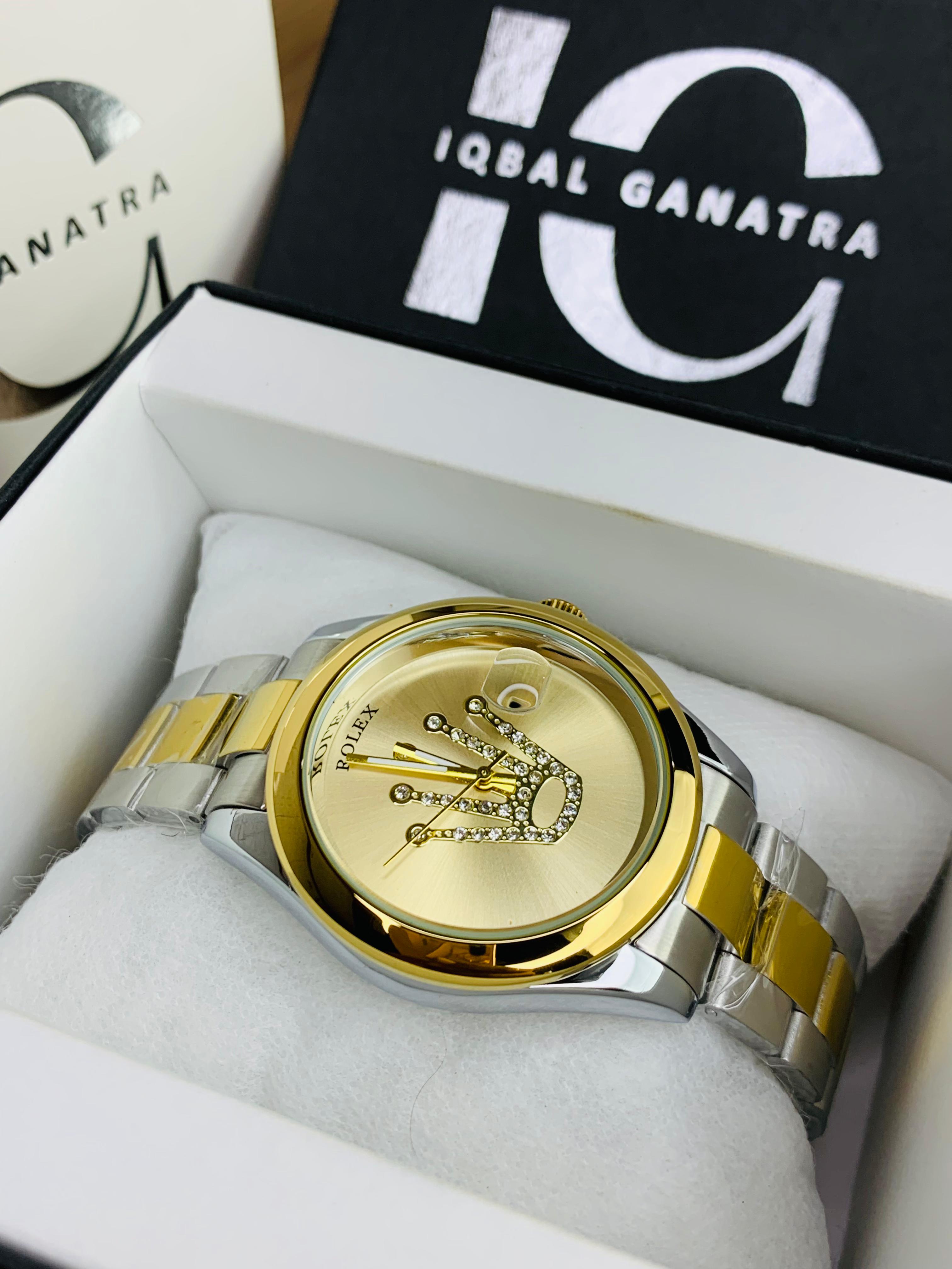 Crown Model (Two Tone Gold)