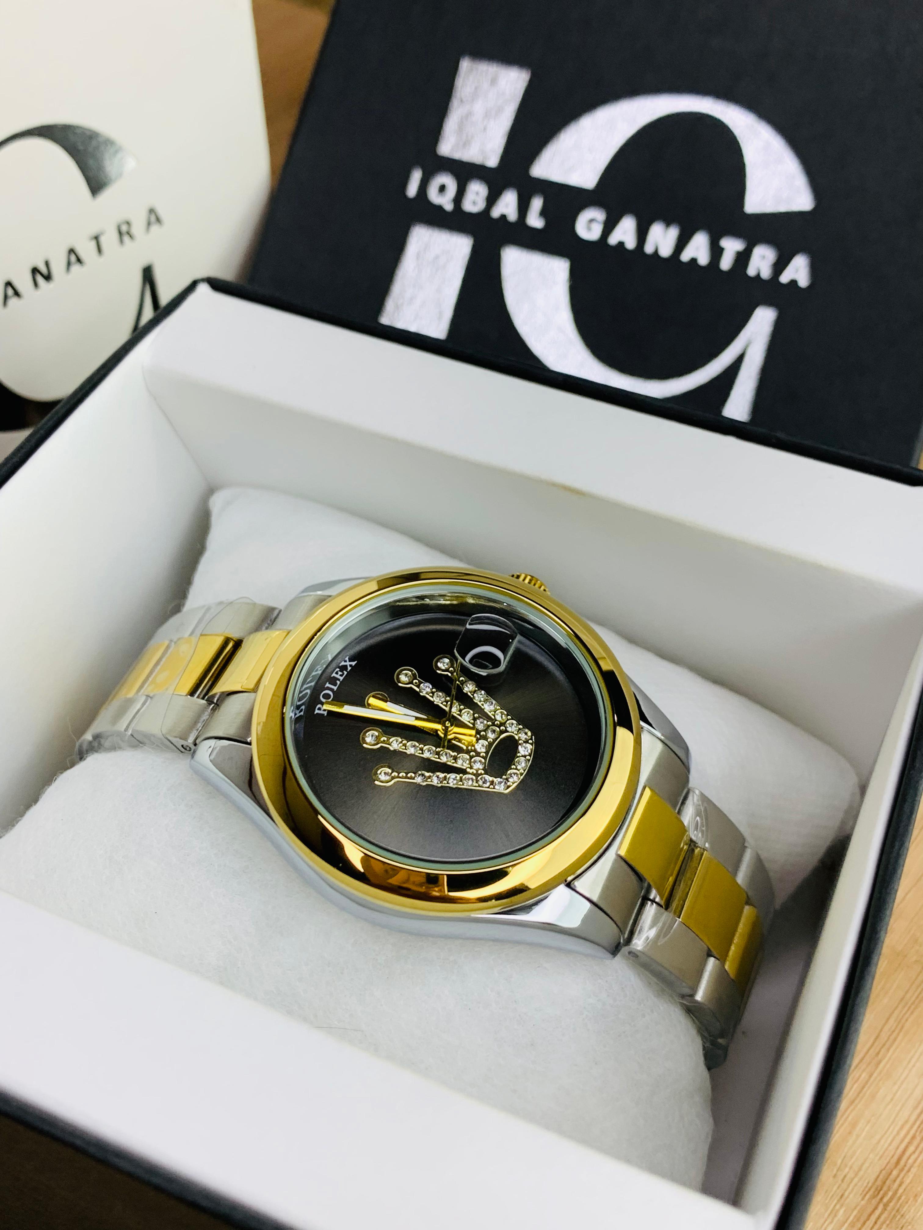 Crown Model (Two Tone Black)