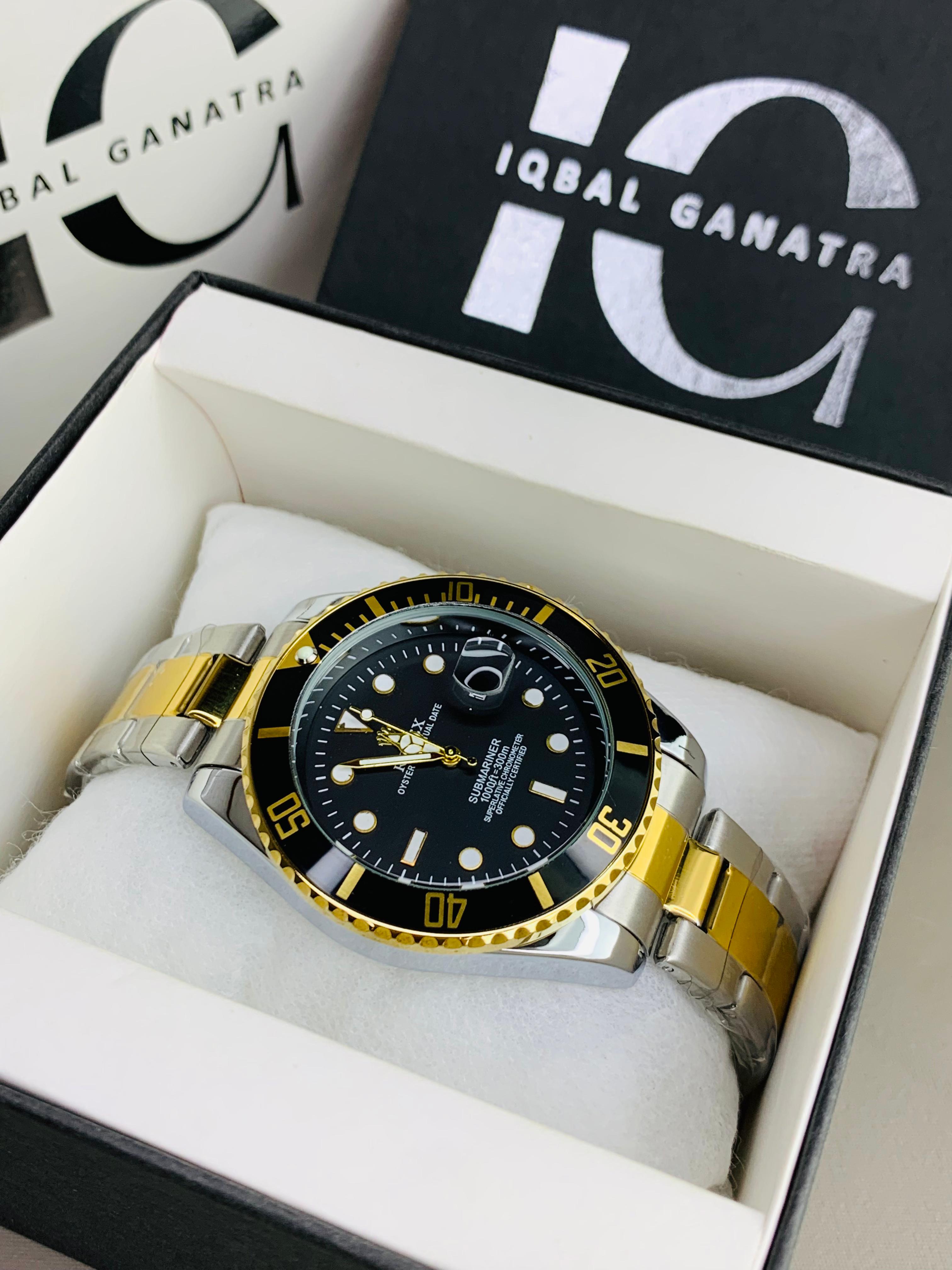 Submariner Two Tone Black