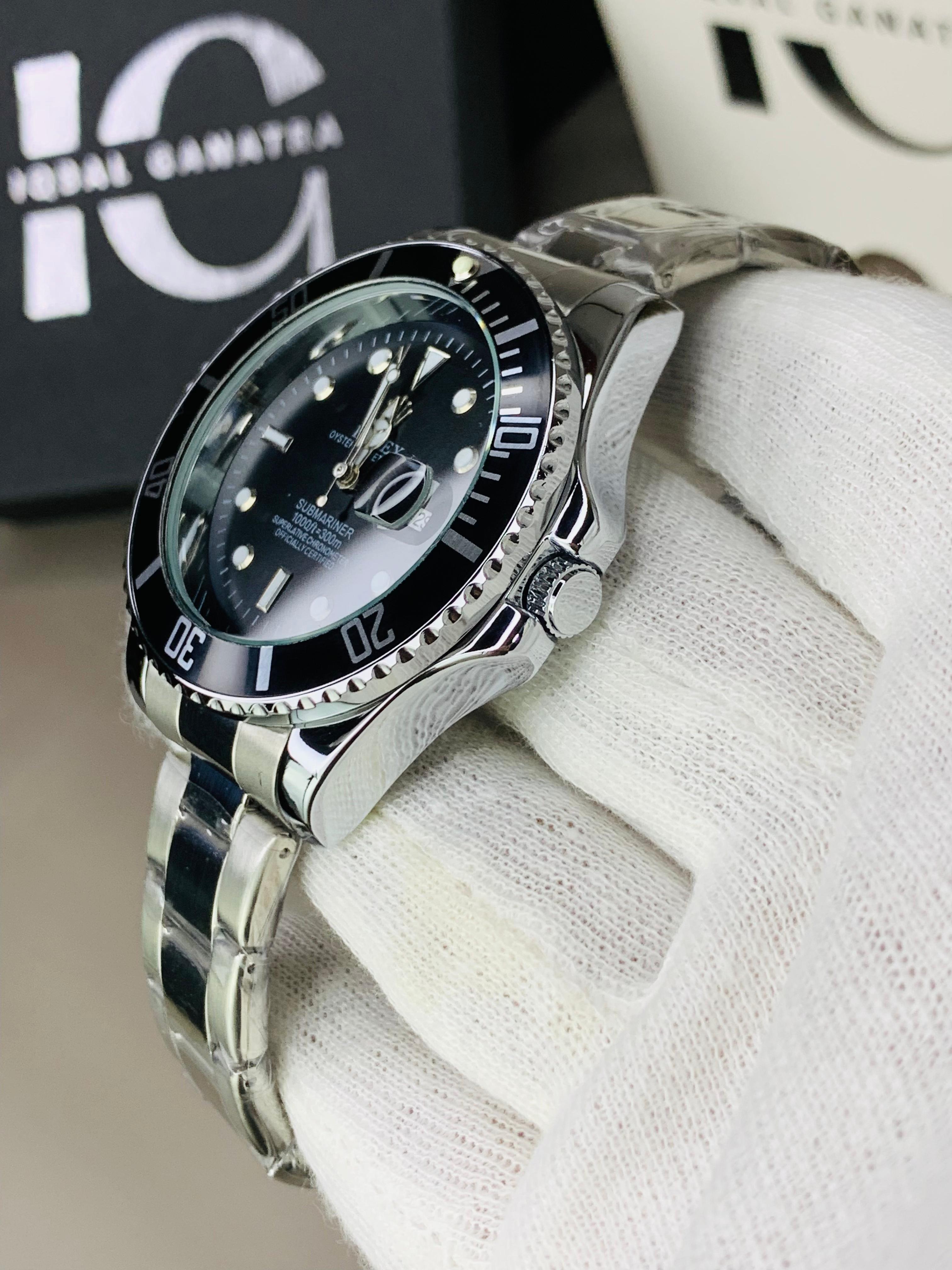 Submariner Silver Black