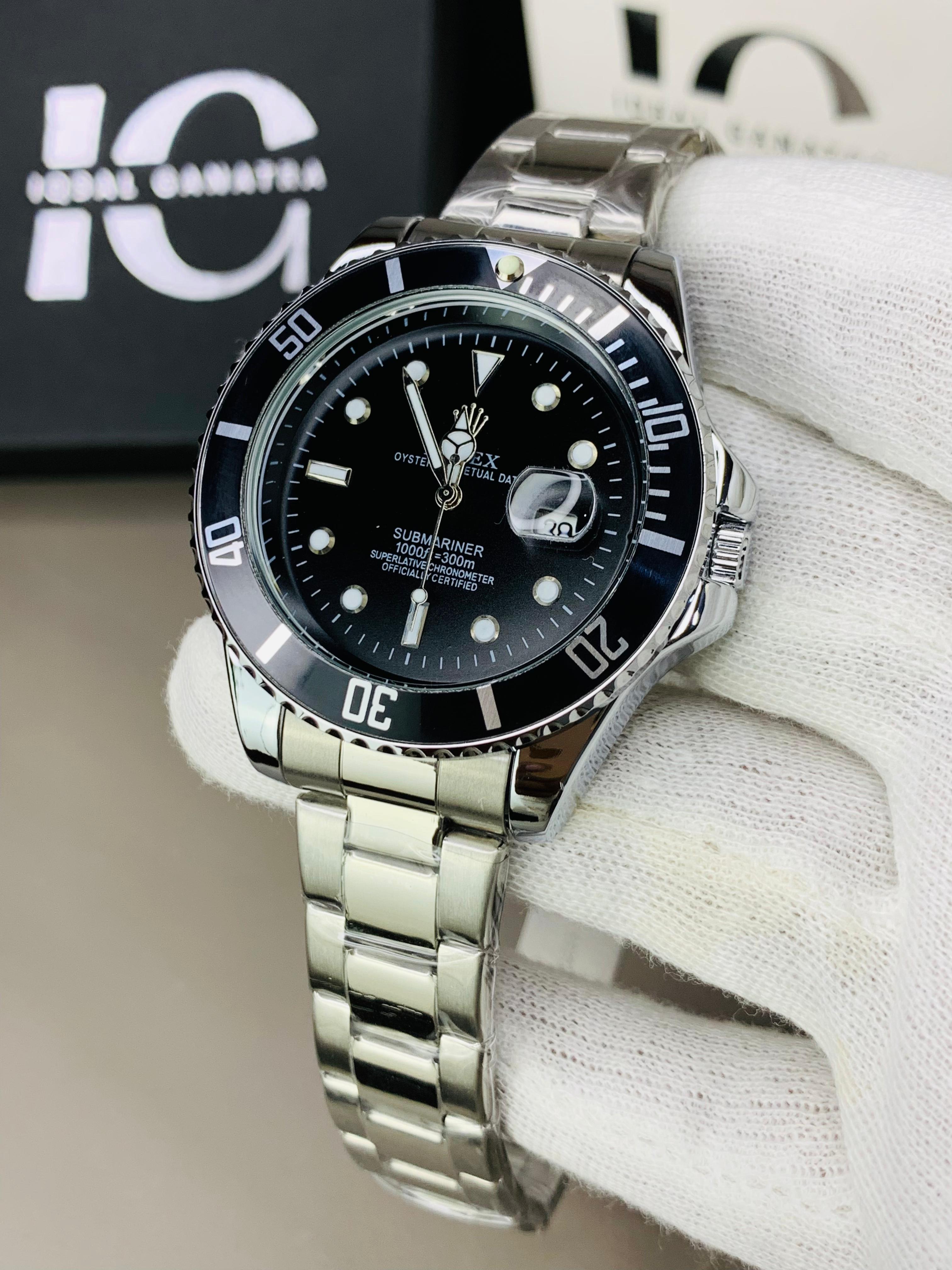 Submariner Silver Black