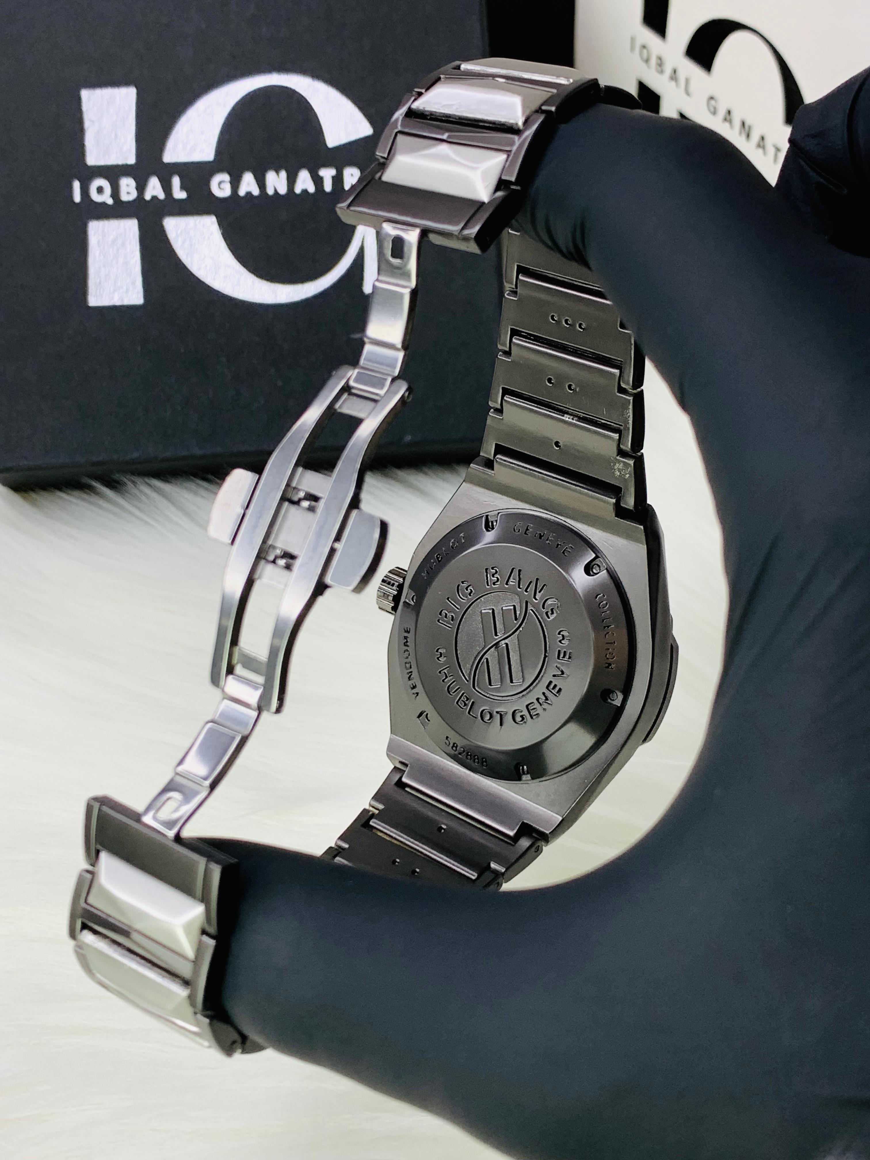 Diamond Cut | Date Adjustment | Two Tone Black