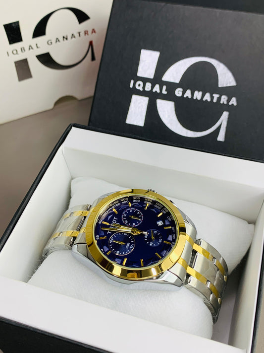 Demanding Chrono |Two Tone Blue