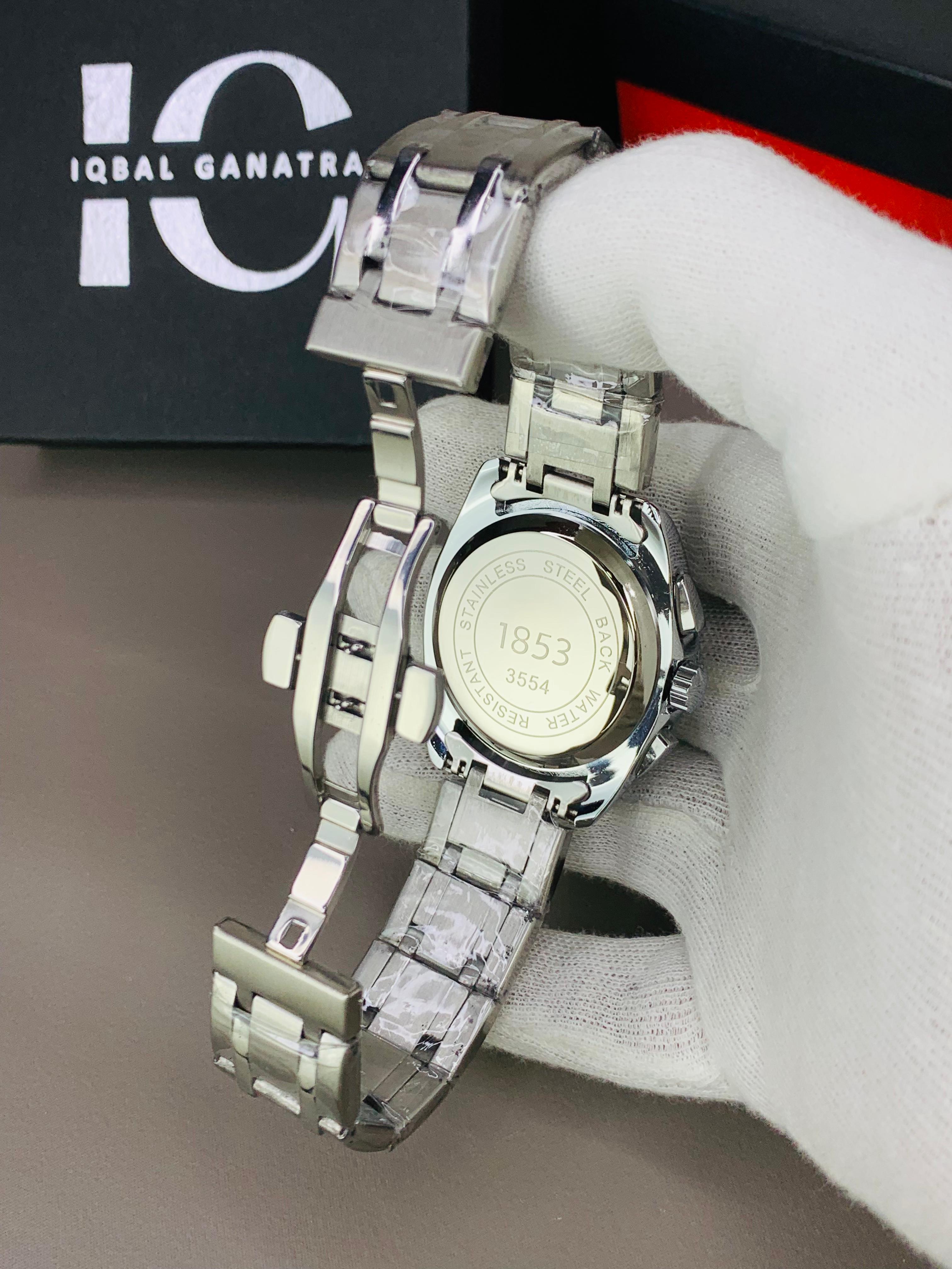 Demanding Chrono |Silver Black