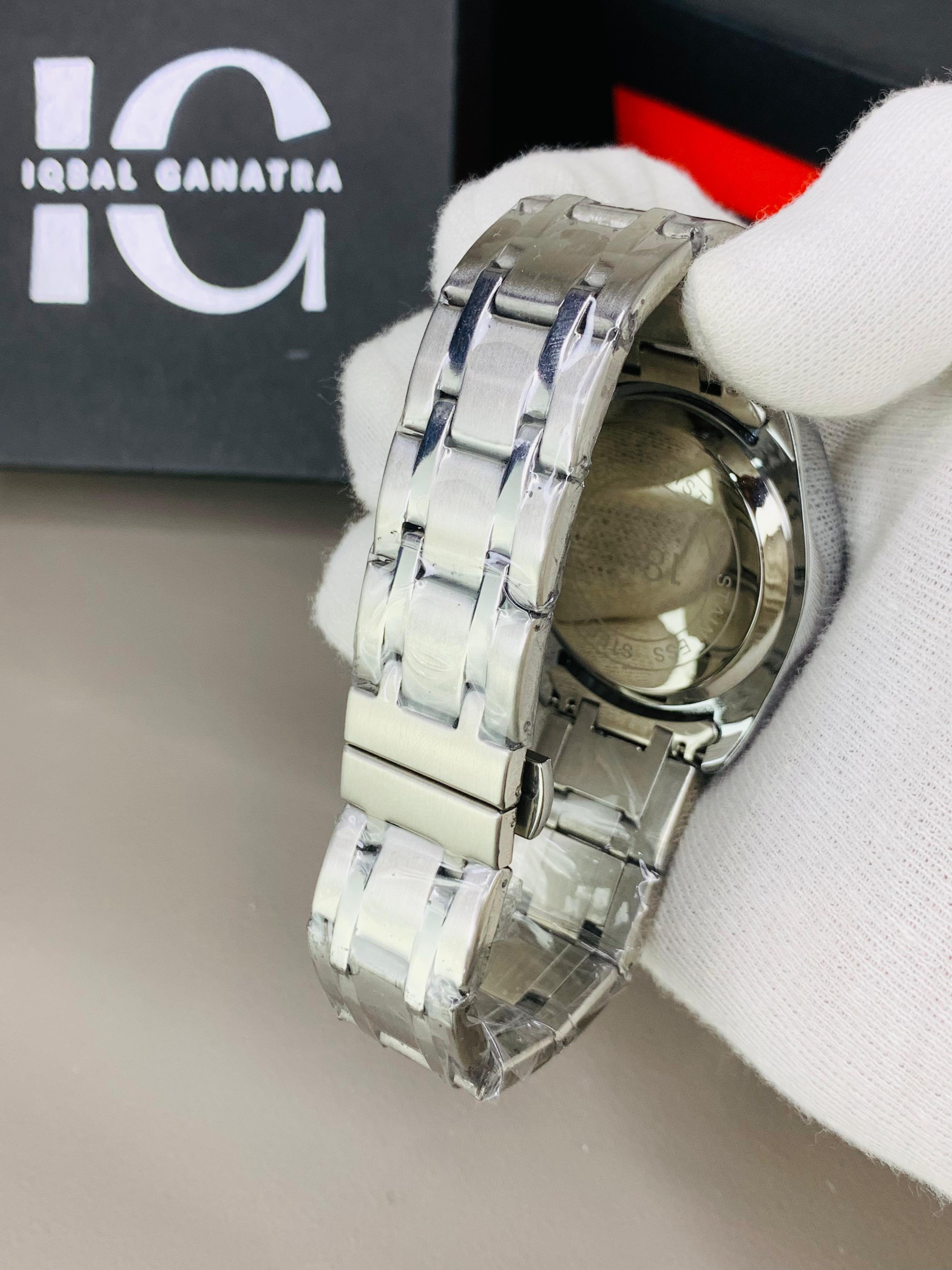 Demanding Chrono |Silver Black