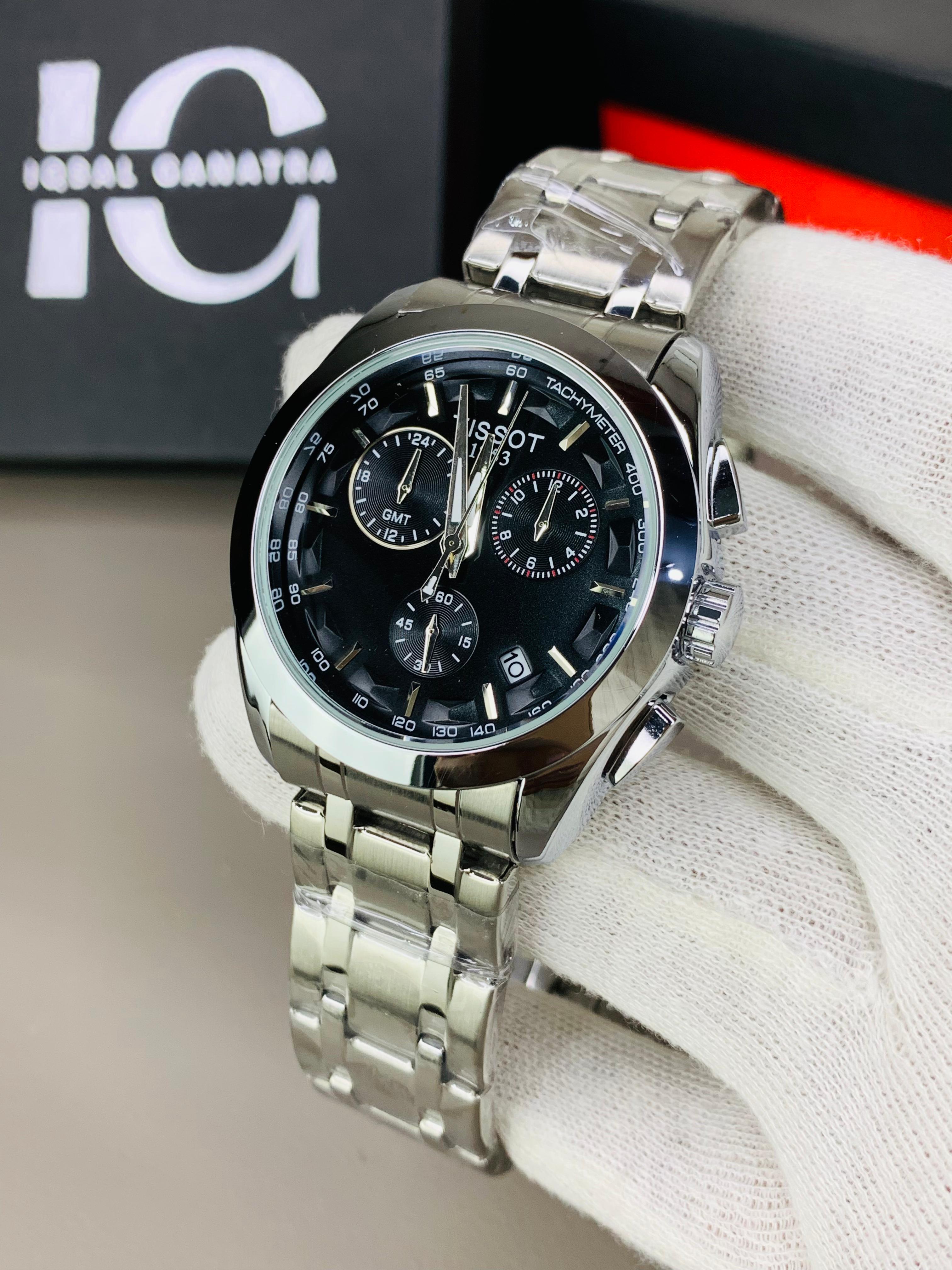 Demanding Chrono |Silver Black