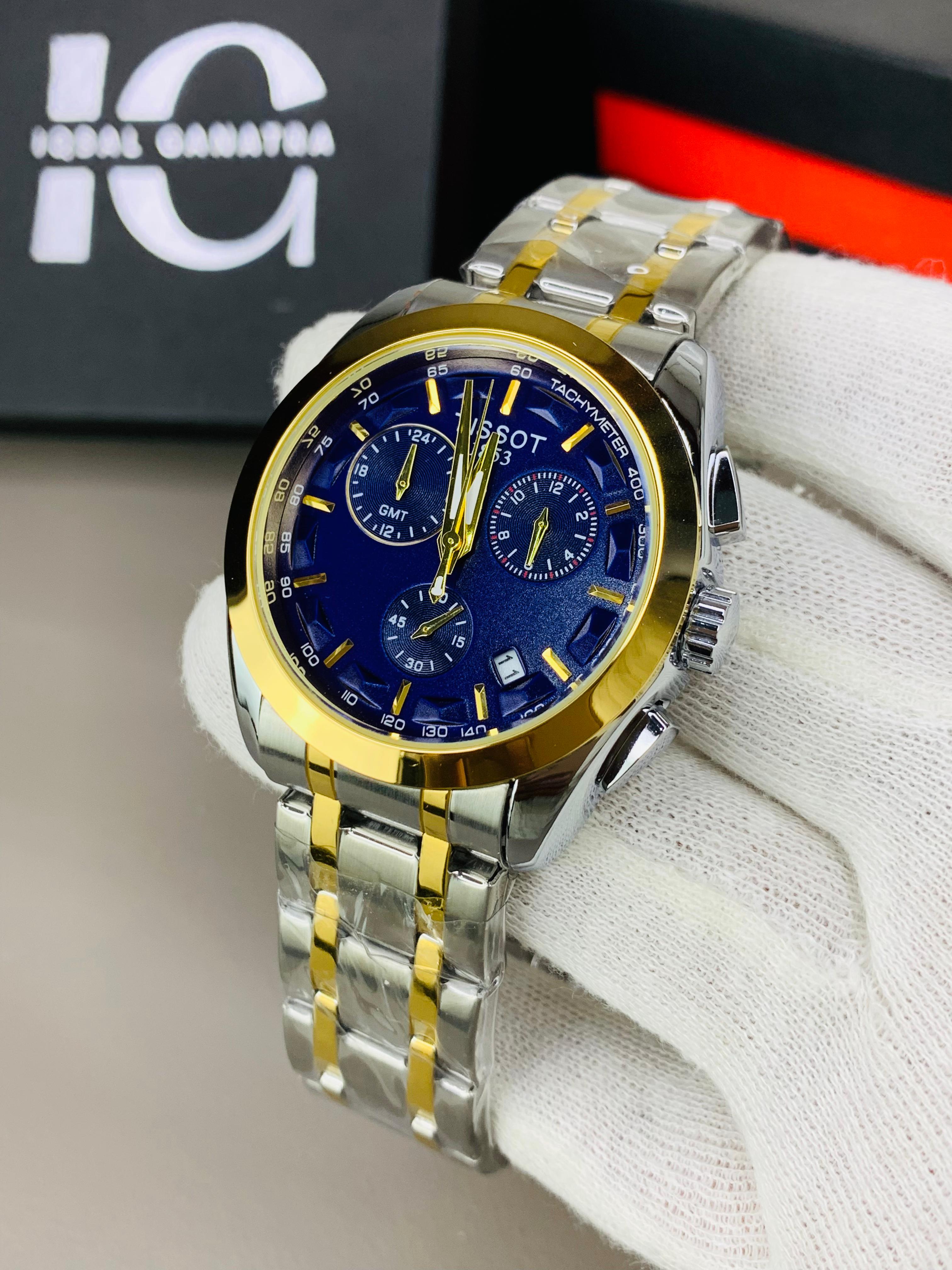 Demanding Chrono |Two Tone Blue