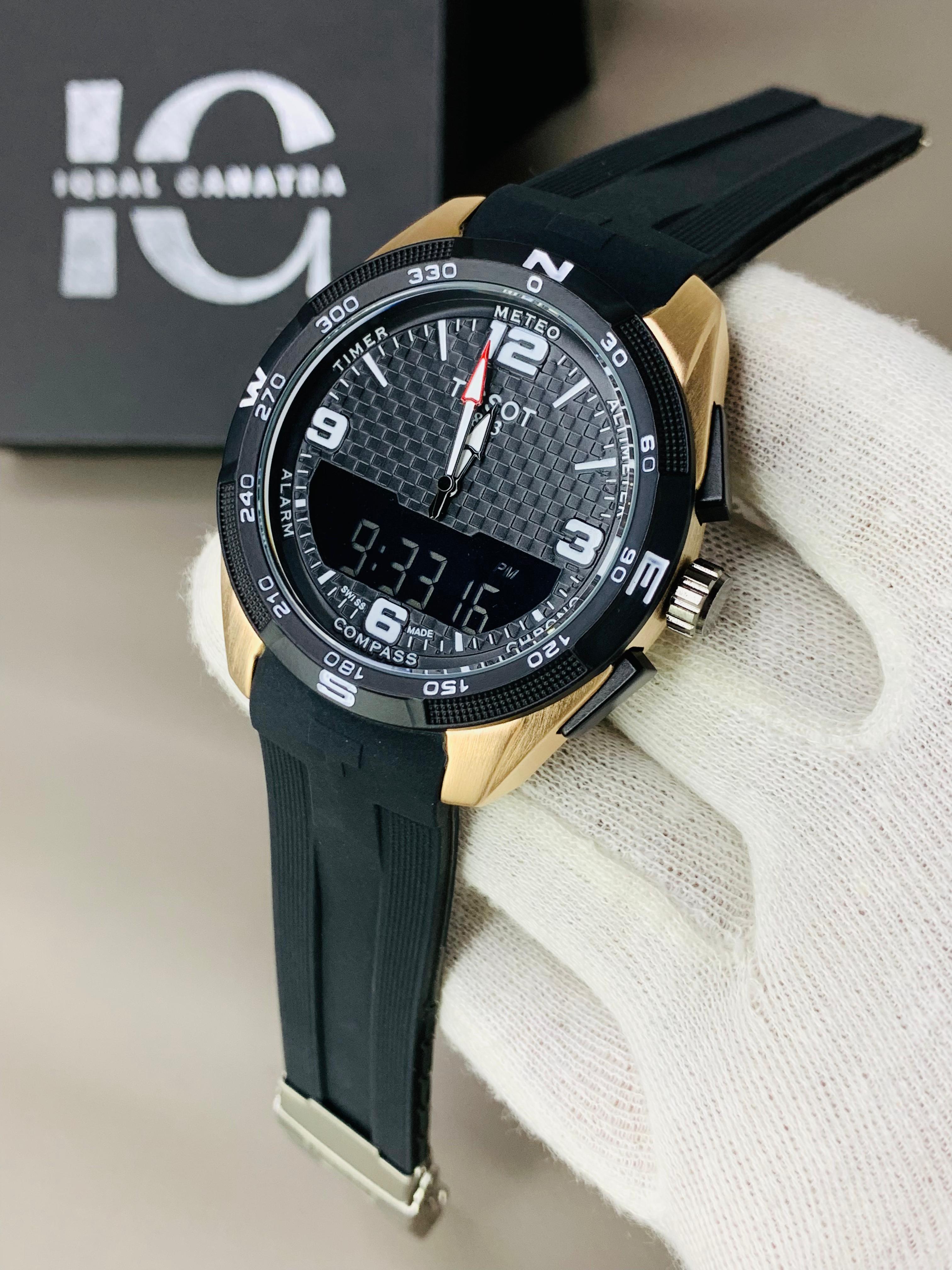 Branded Dual Time | Copper Black