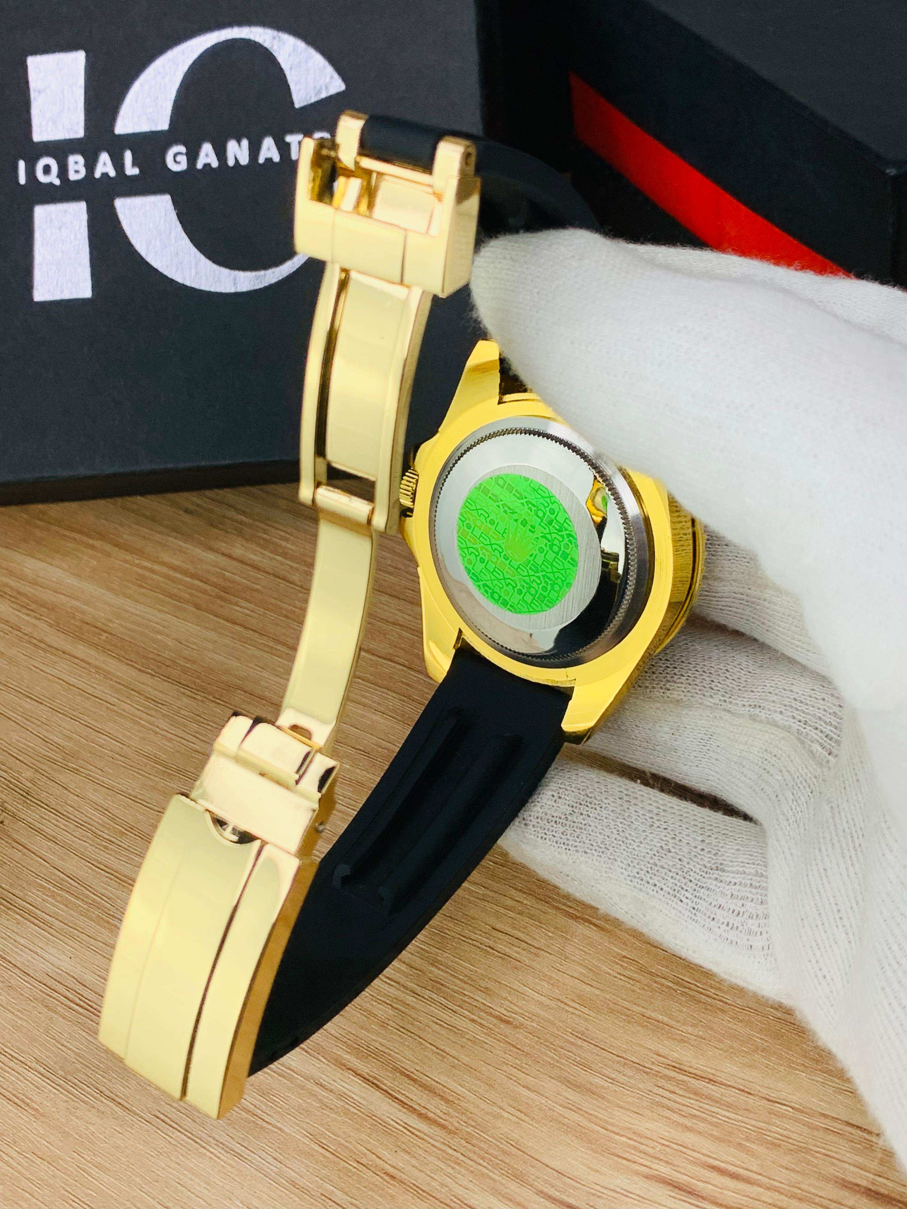 Yacht Master | Gold Black