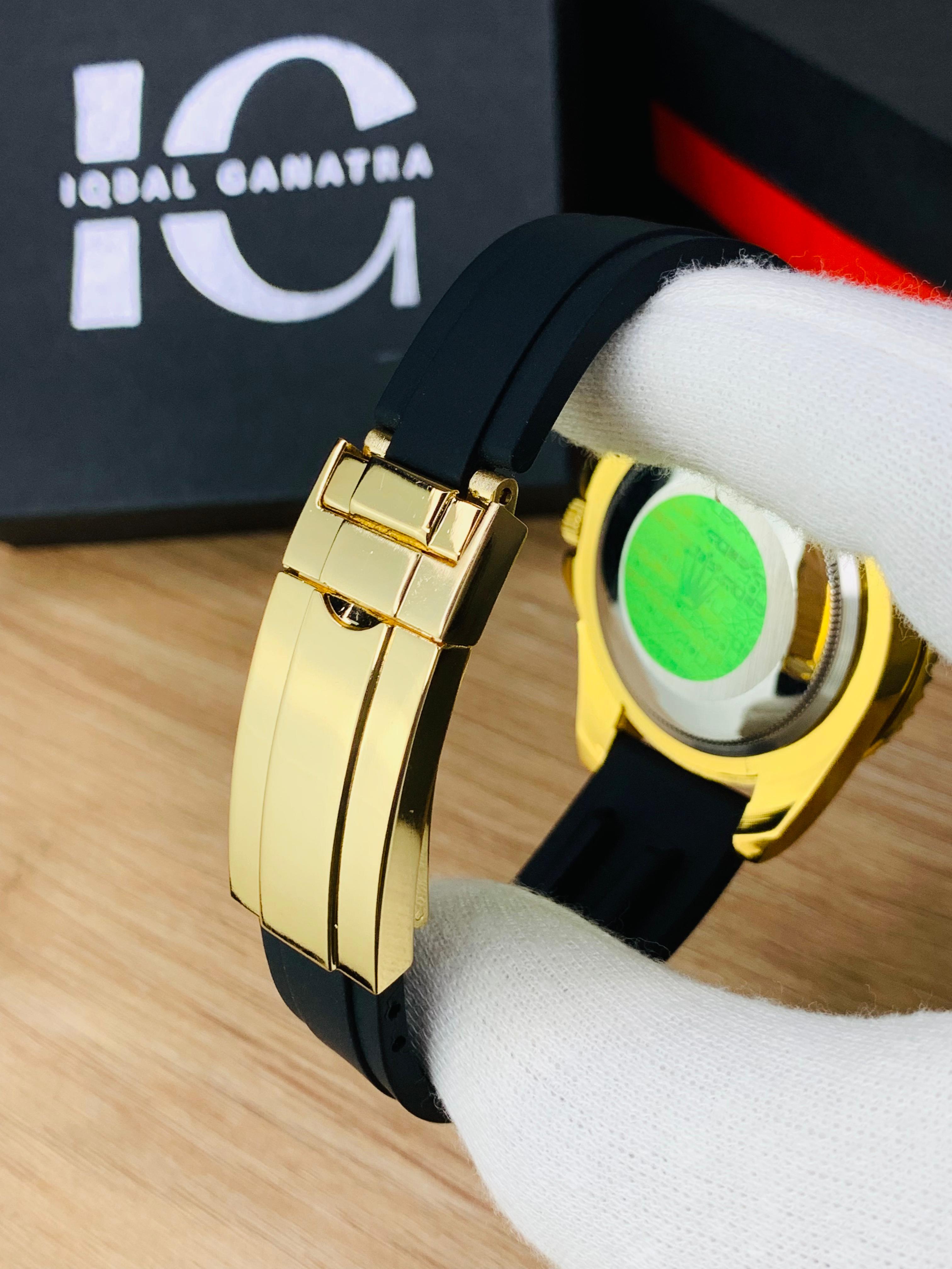 Yacht Master | Gold Black