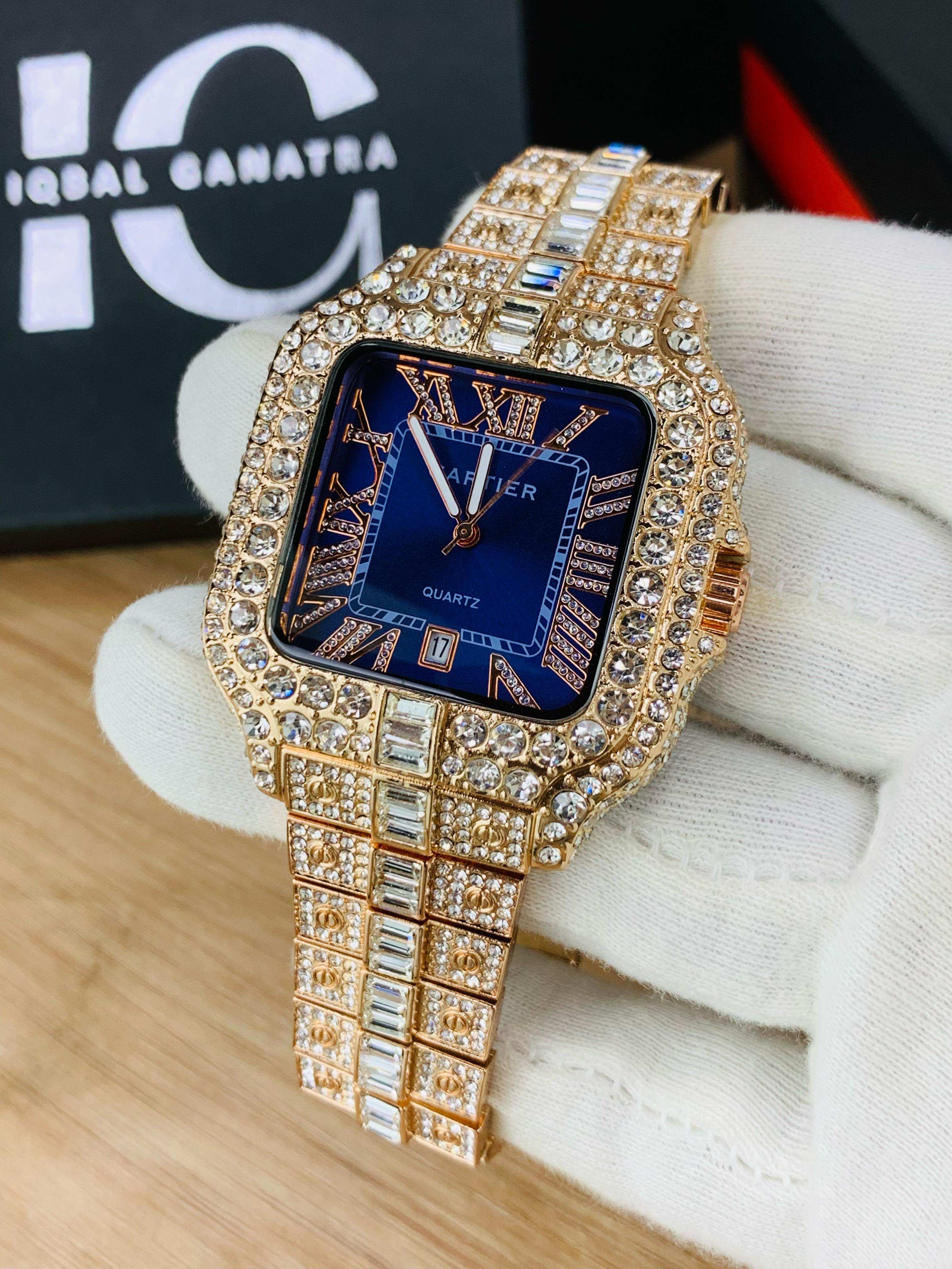 CRTR |Ice Model| Rosegold Blue