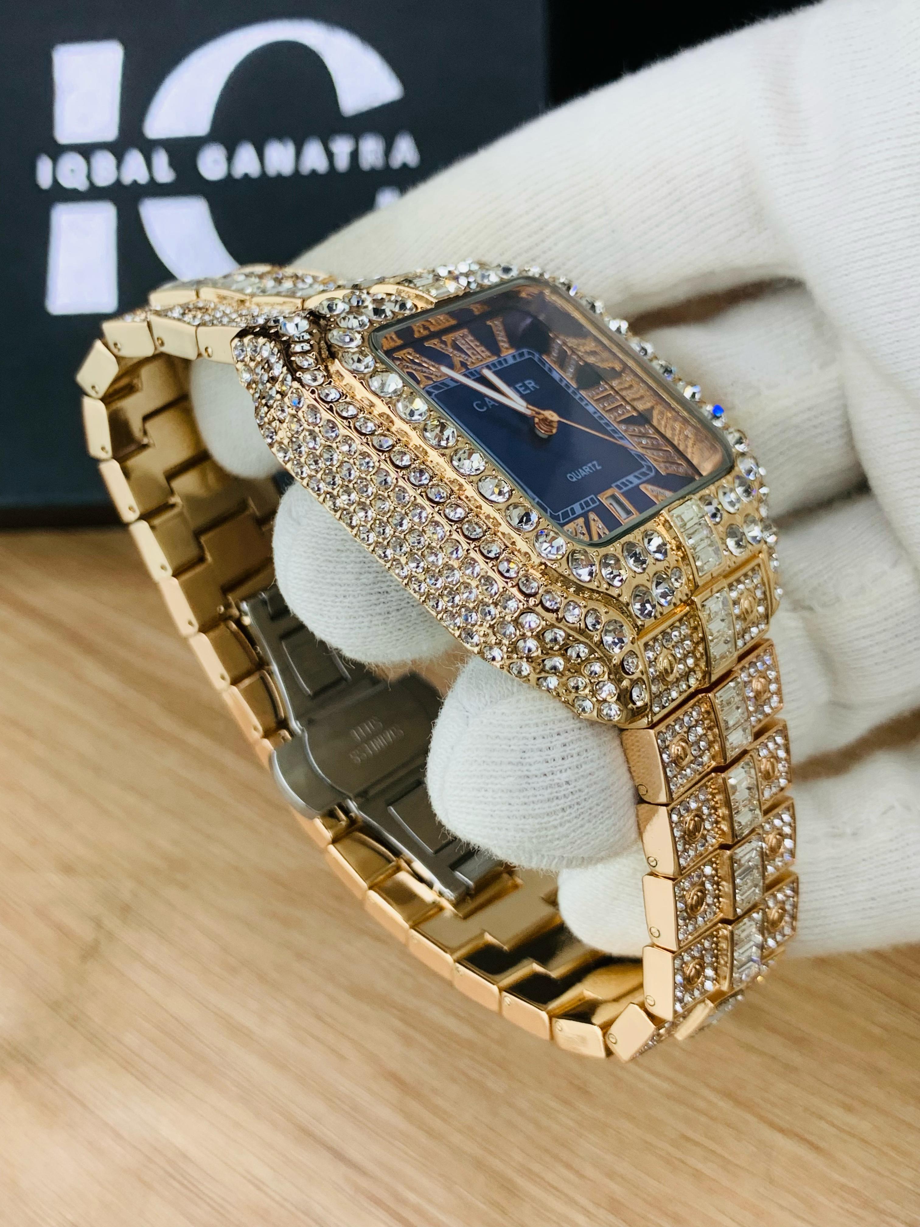 CRTR |Ice Model| Rosegold Blue