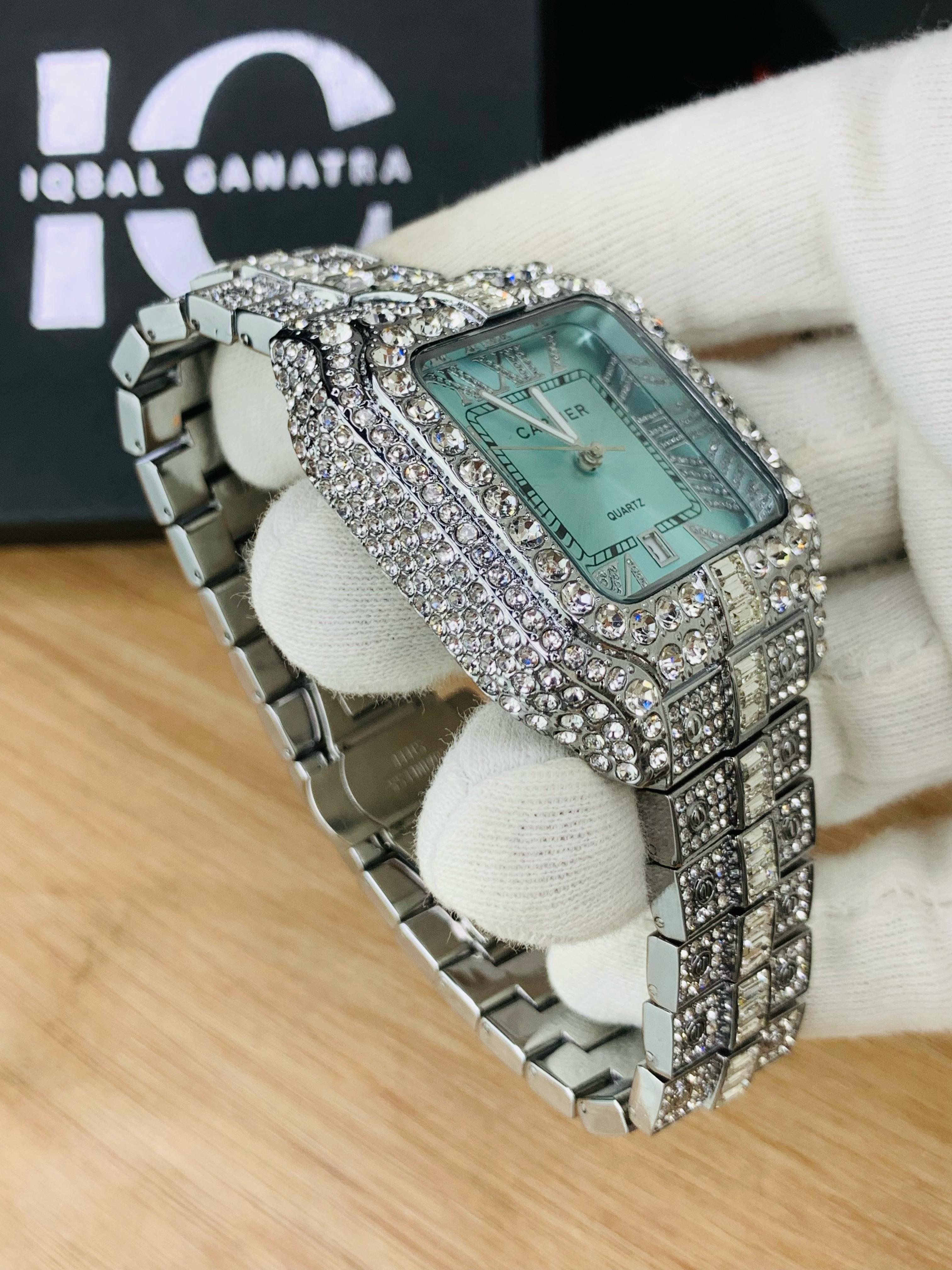 CRTR |Ice Model|Silver Tiffany Blue