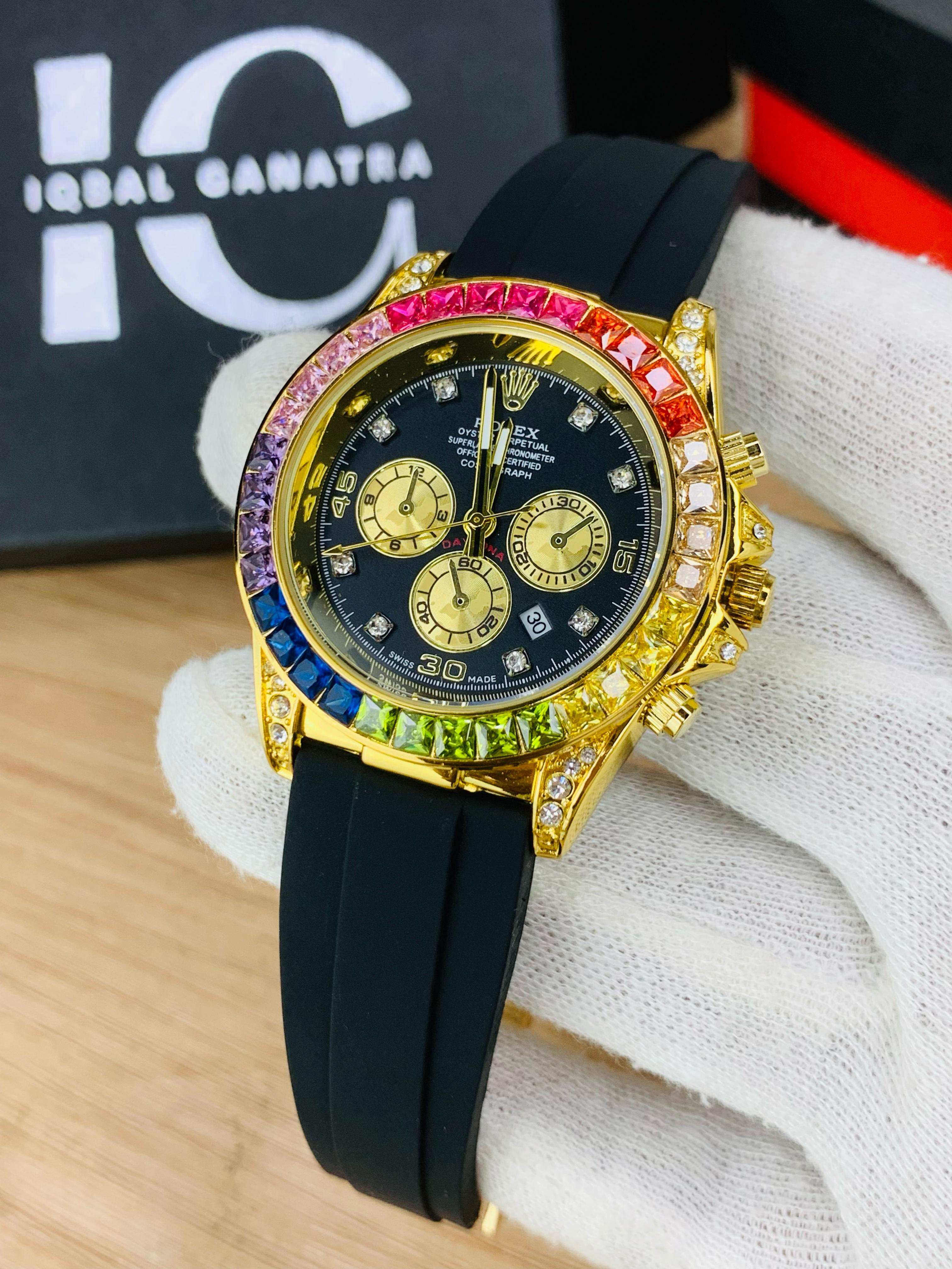 Daytona Rainbow Model | Gold Black