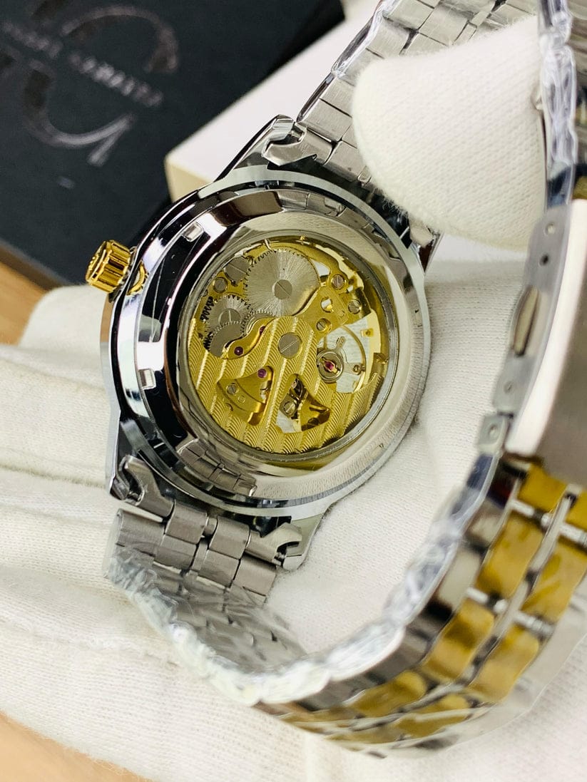 Automatic Mechanical Two Tone White