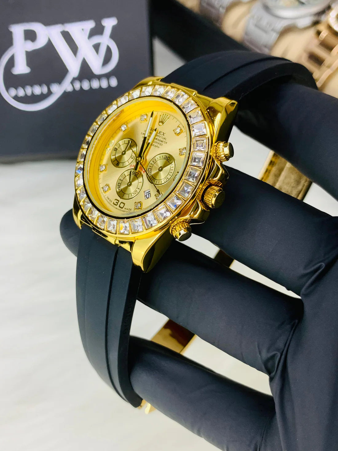 New Daytona Stone Strap | Gold