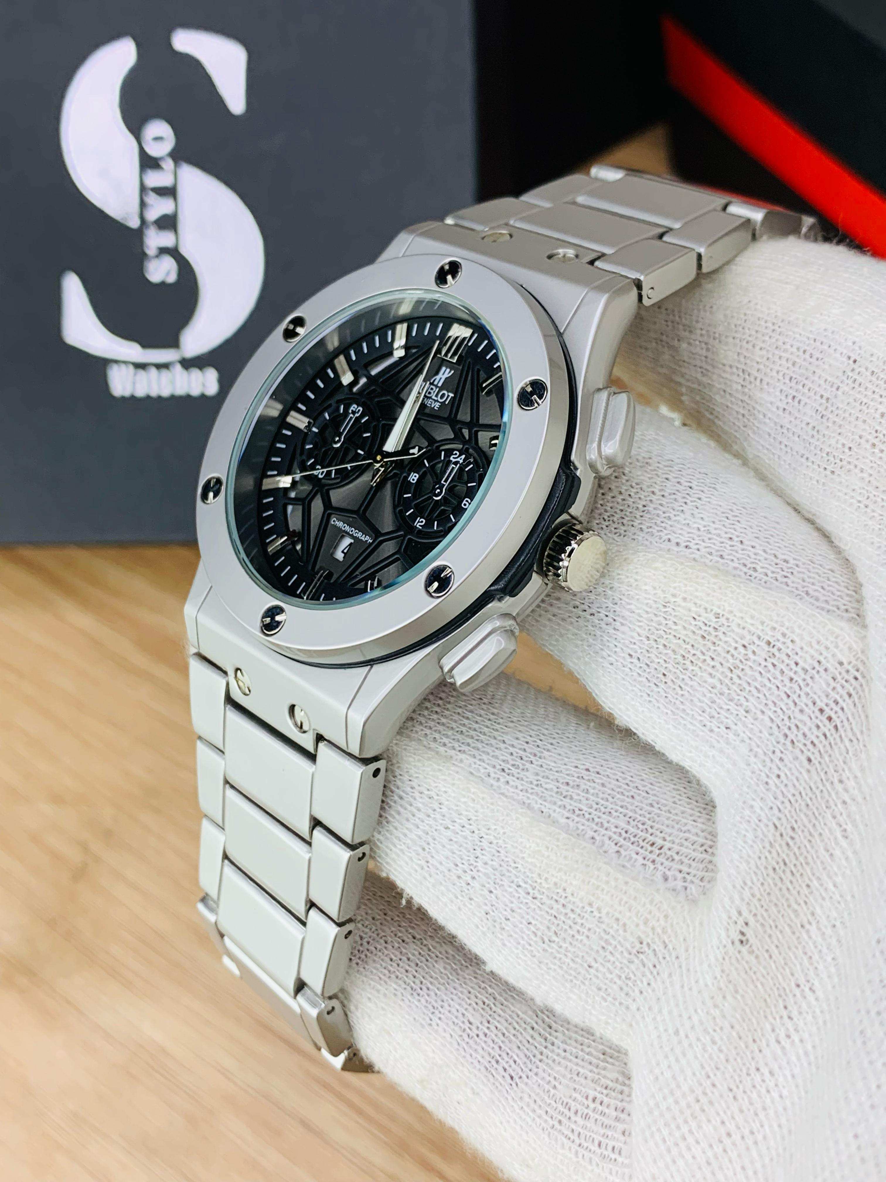 HB Regular | Silver Black