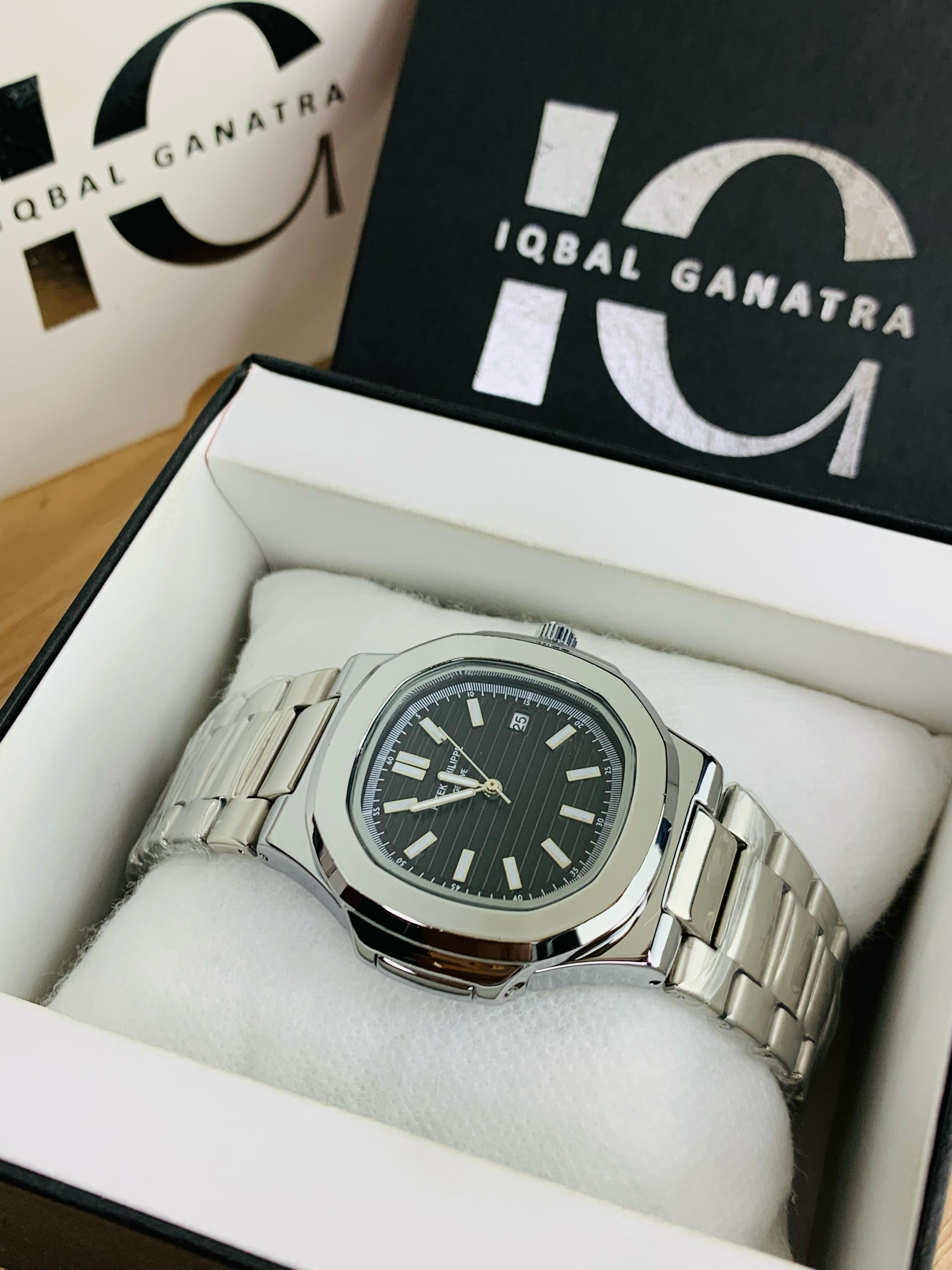 Nautilus Model | Silver Black