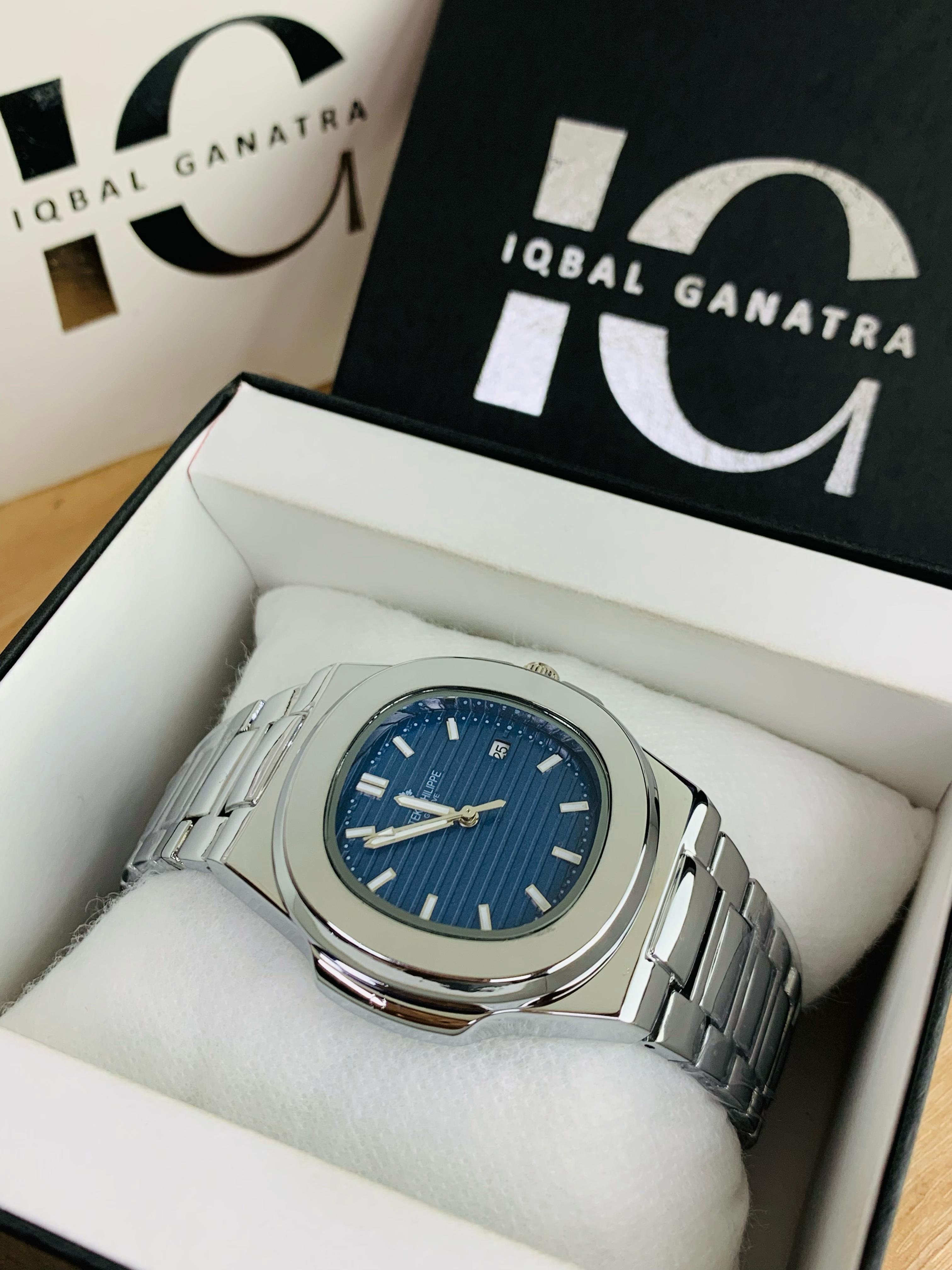 Nautilus Model | Silver Blue