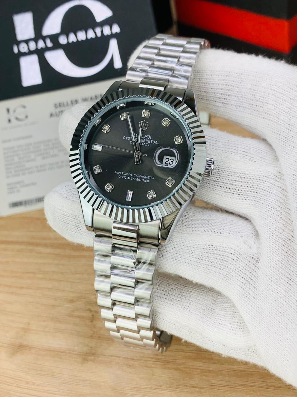 Kangoori Stone Model | Silver Black