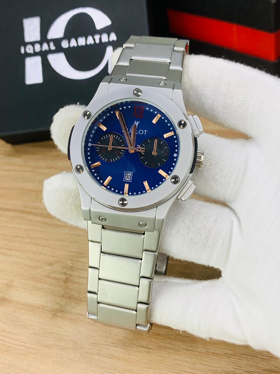 Hb Chain Luxury | Silver Blue