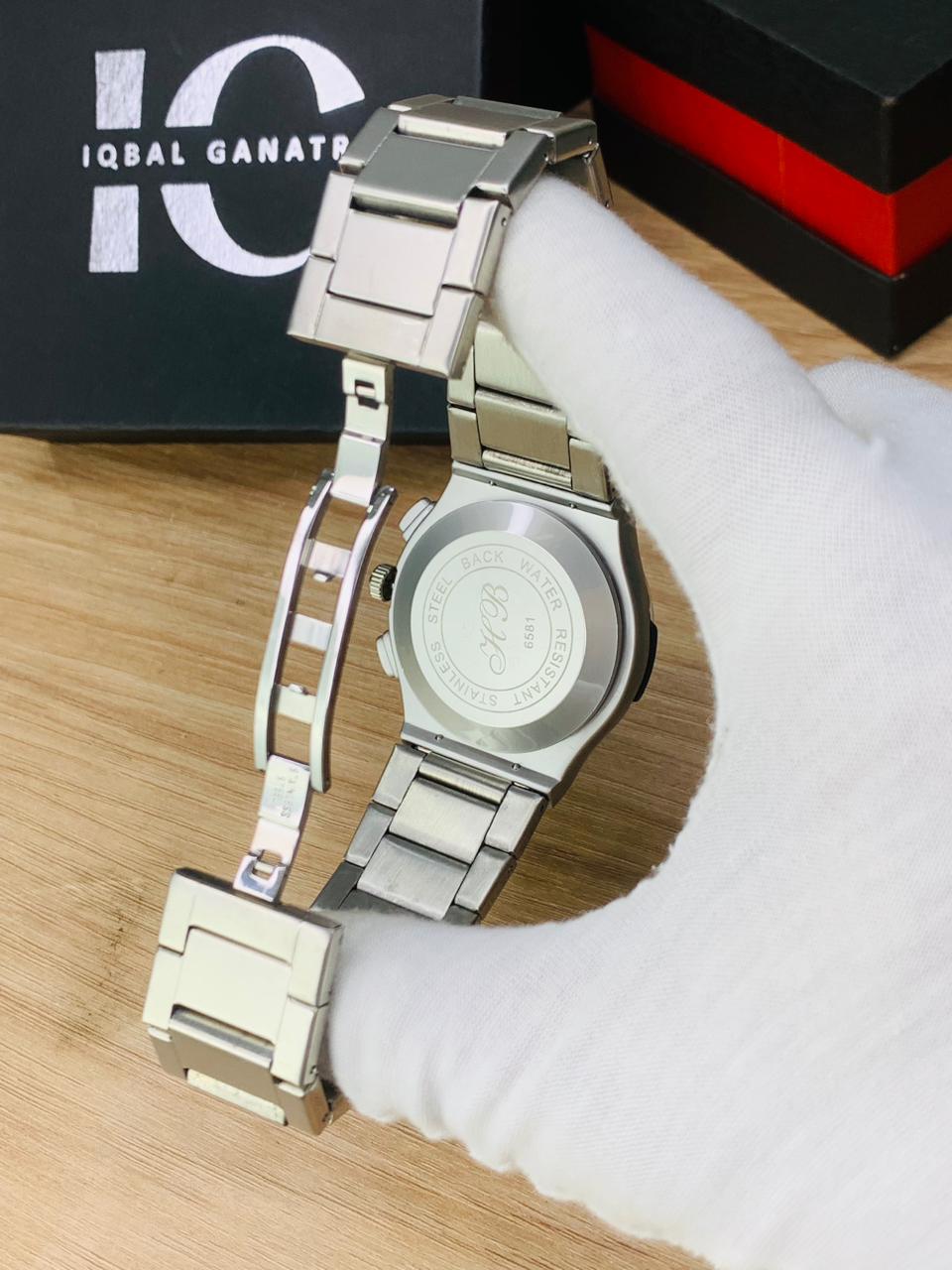 Hb Chain Luxury | Silver Blue