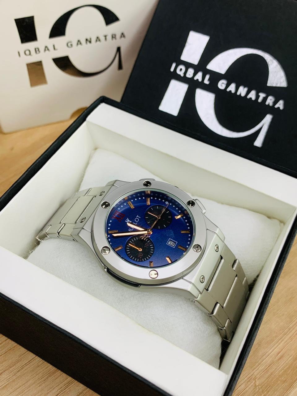 Hb Chain Luxury | Silver Blue