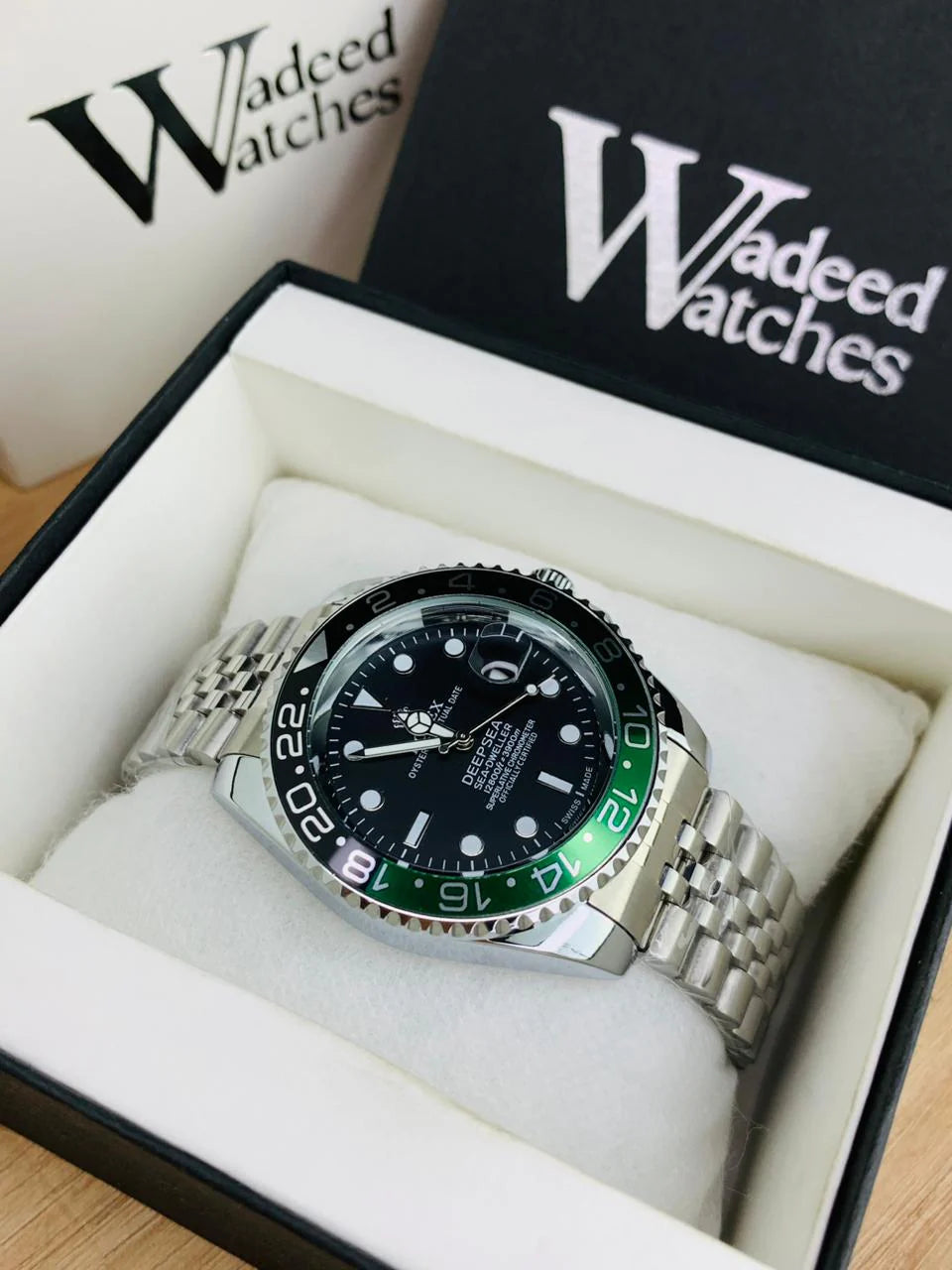 GMT Semi Auto Movement Jubilee Chain | Date Working | Sprite
