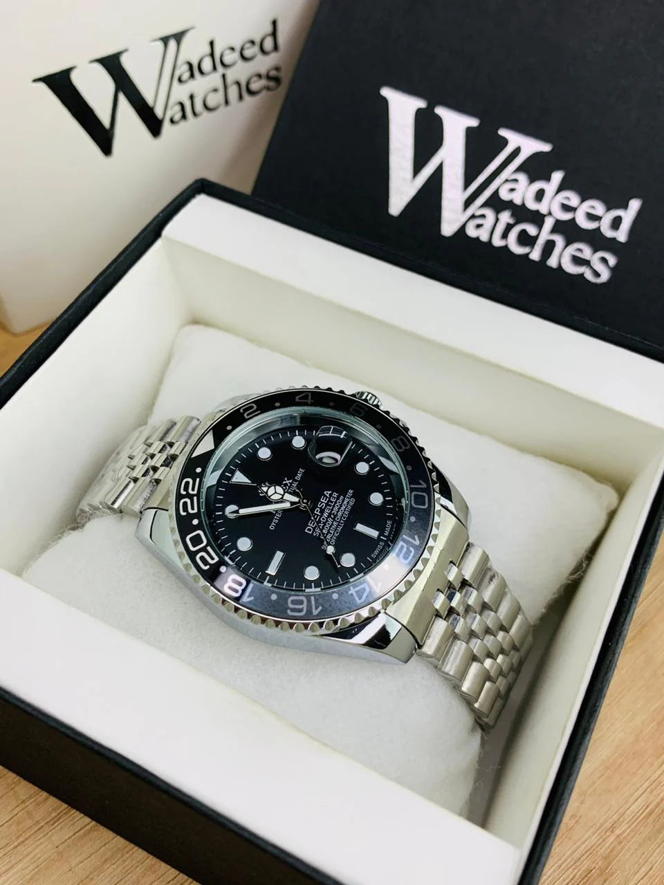 GMT Semi Auto Movement Jubilee Chain | Date Working | Bruce Wayne