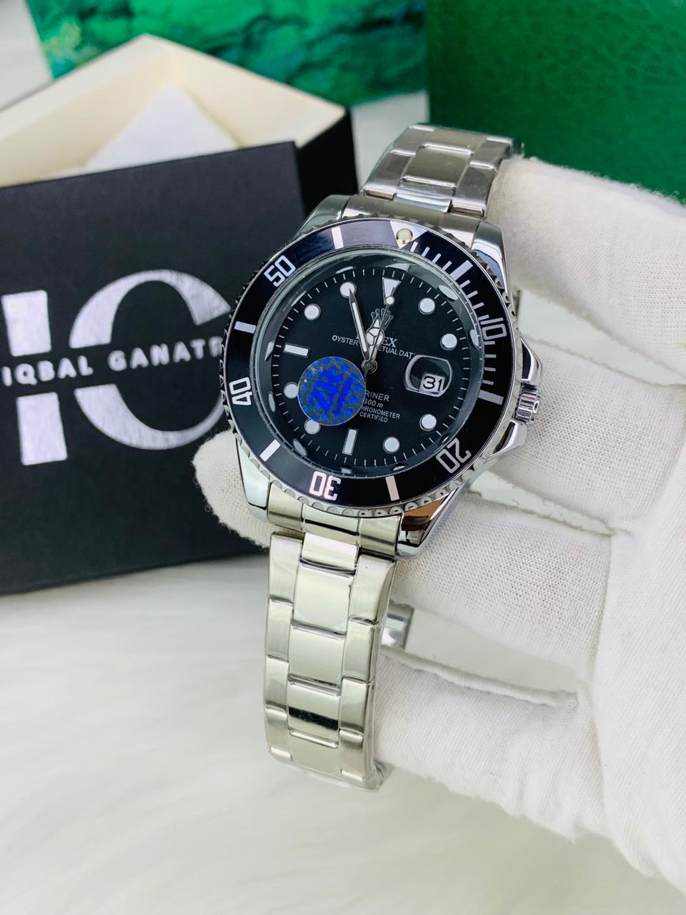 Submariner Silver Black