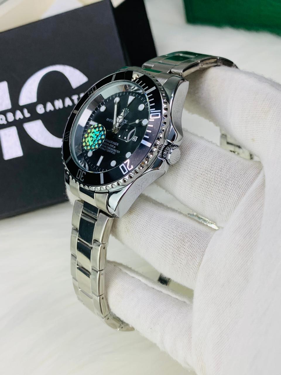 Submariner Silver Black